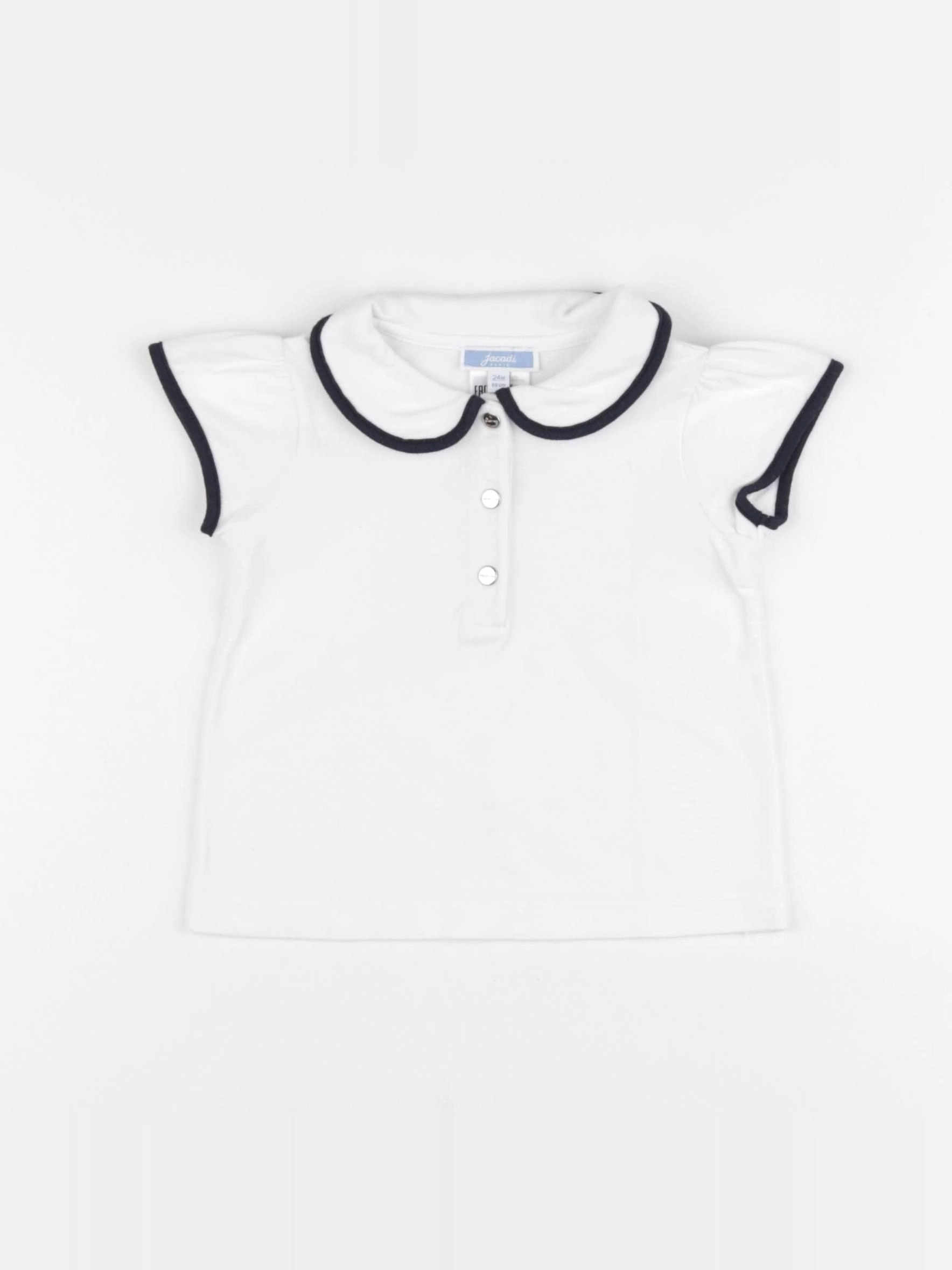 Jacadi - tee-shirt blanc - 24 mois