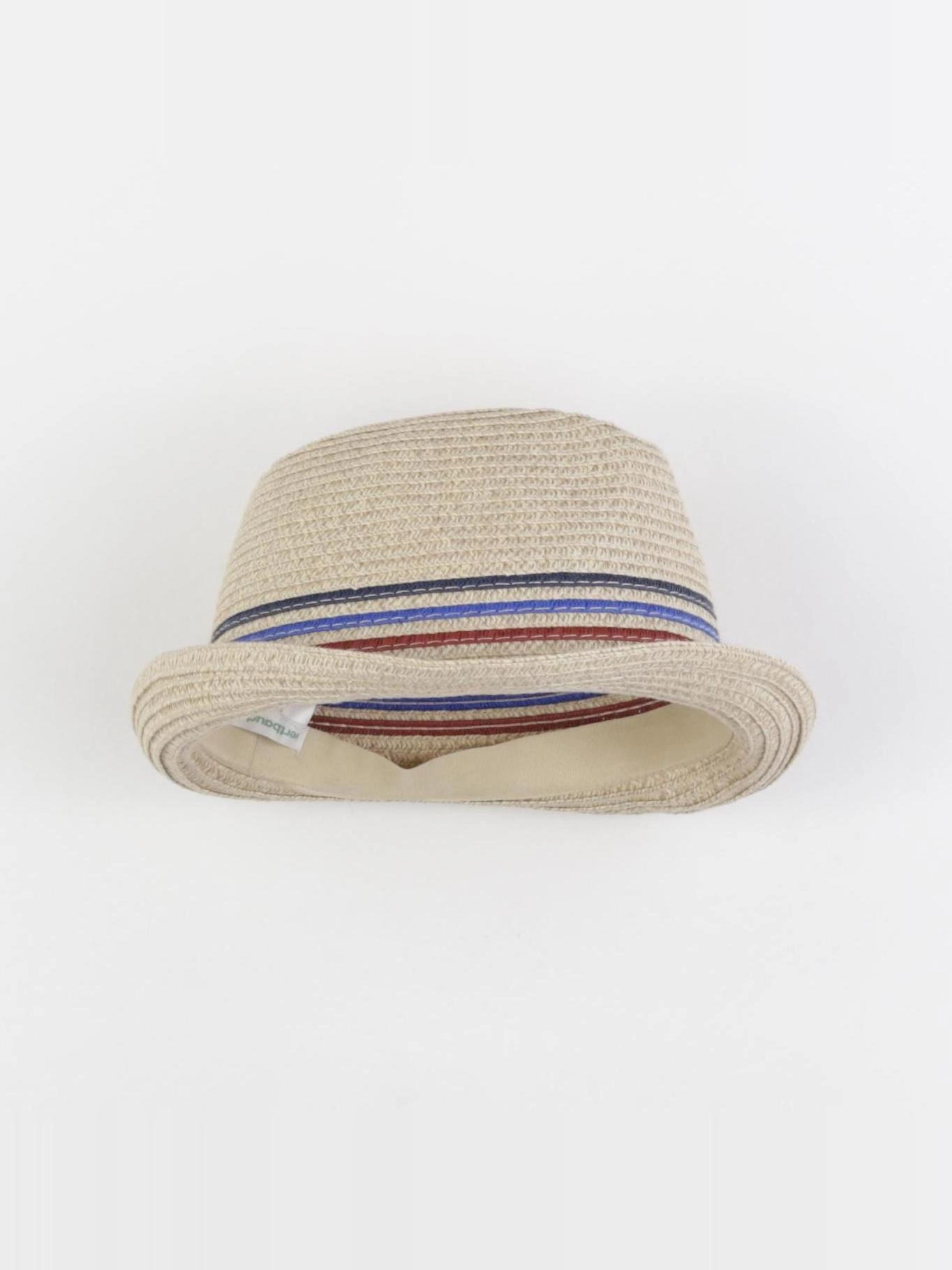 Vertbaudet - chapeau marron - 8/10 ans