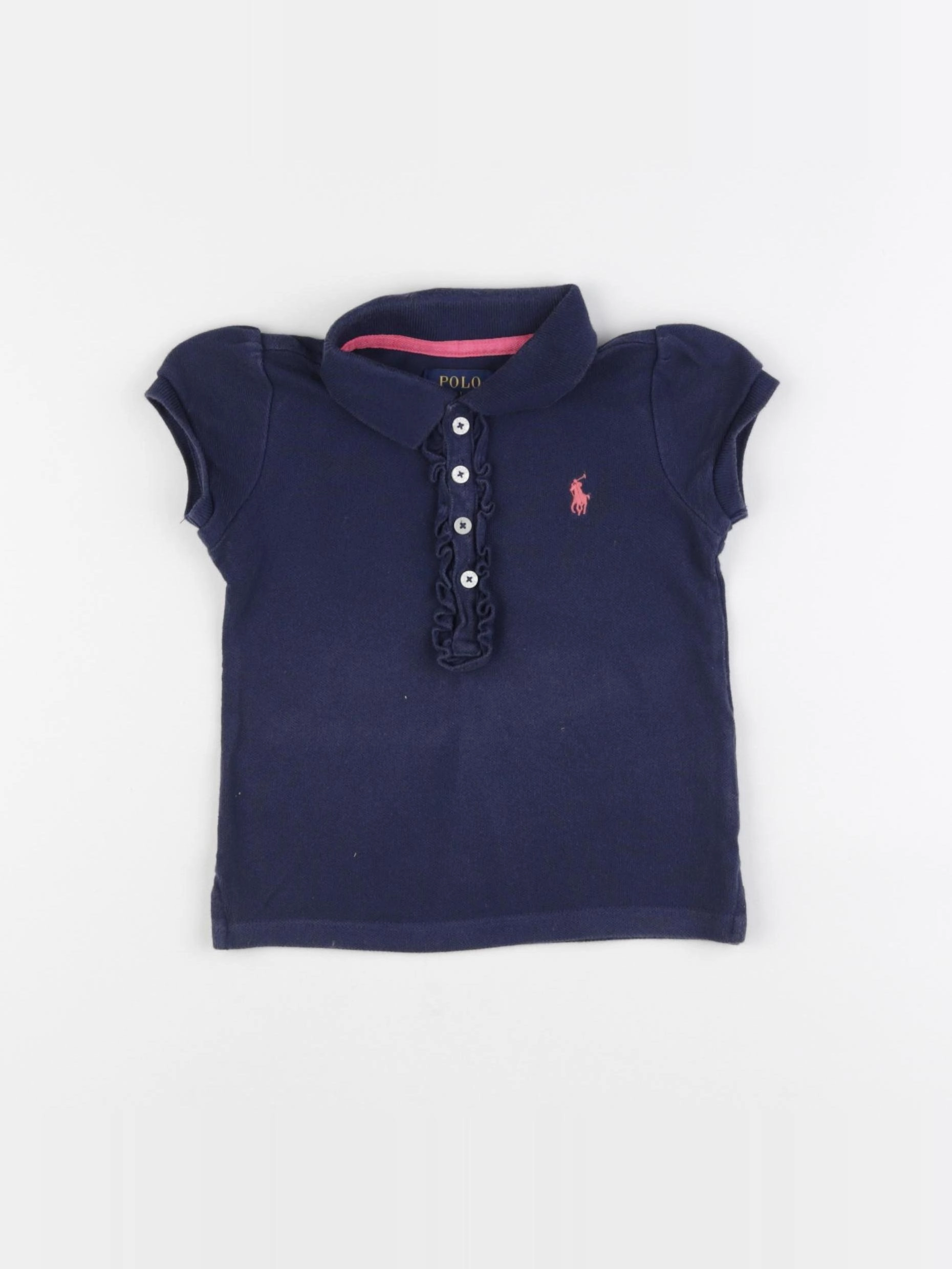 Ralph Lauren - polo bleu - 2 ans