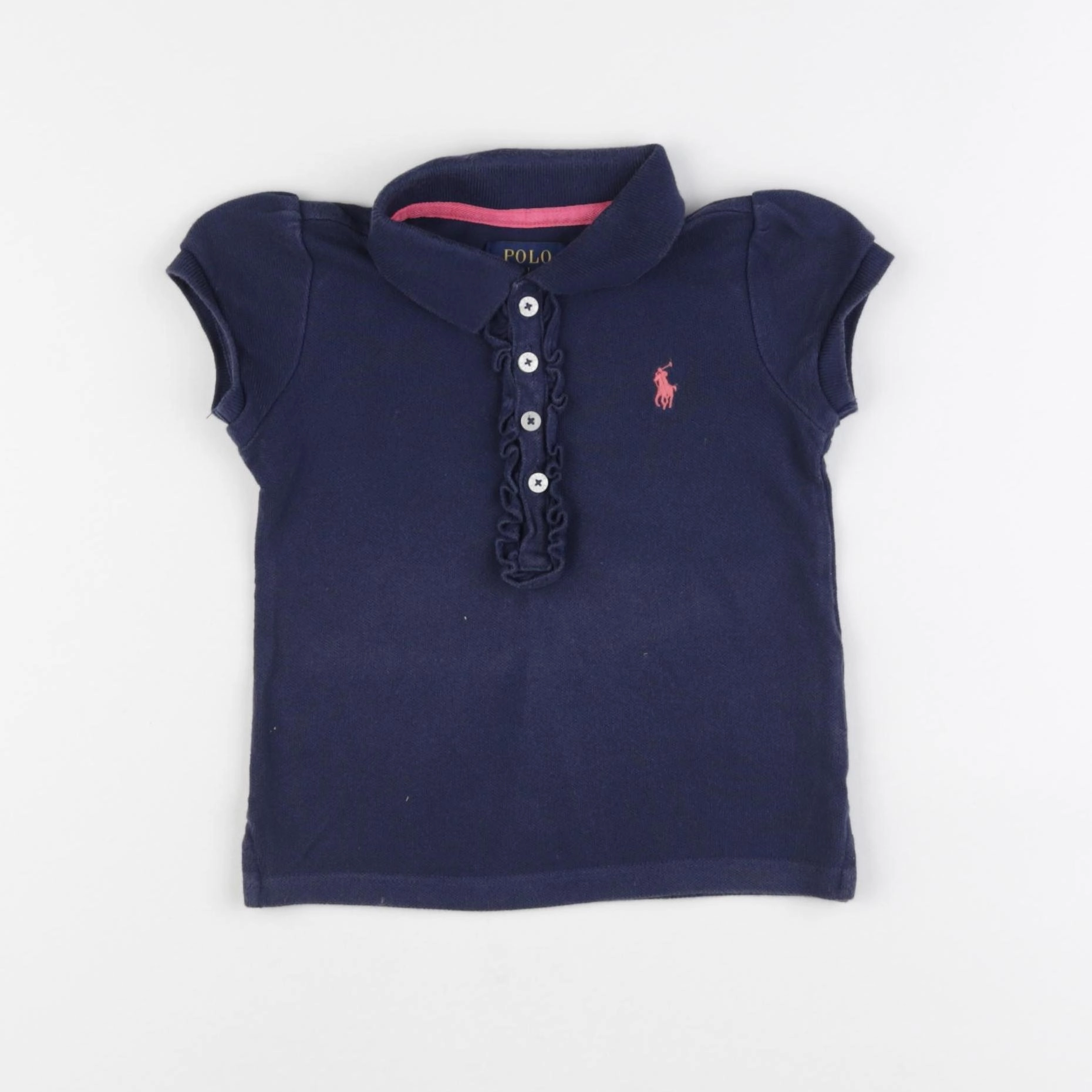 Ralph Lauren - polo bleu - 2 ans