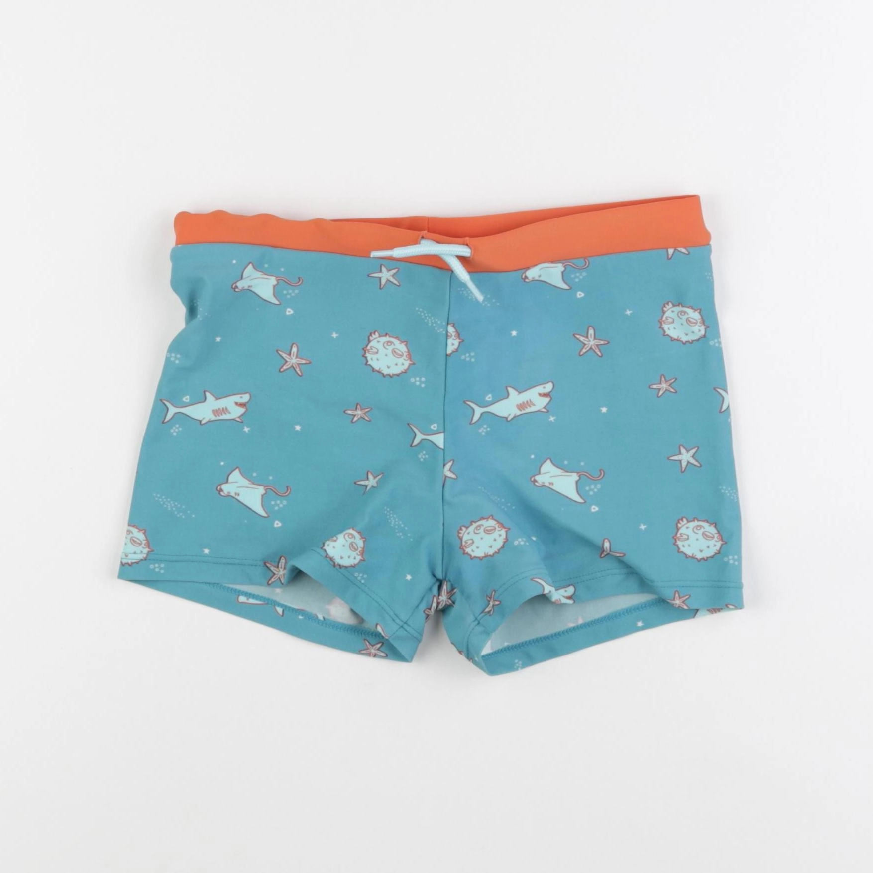 Vertbaudet - maillot de bain bleu - 10 ans