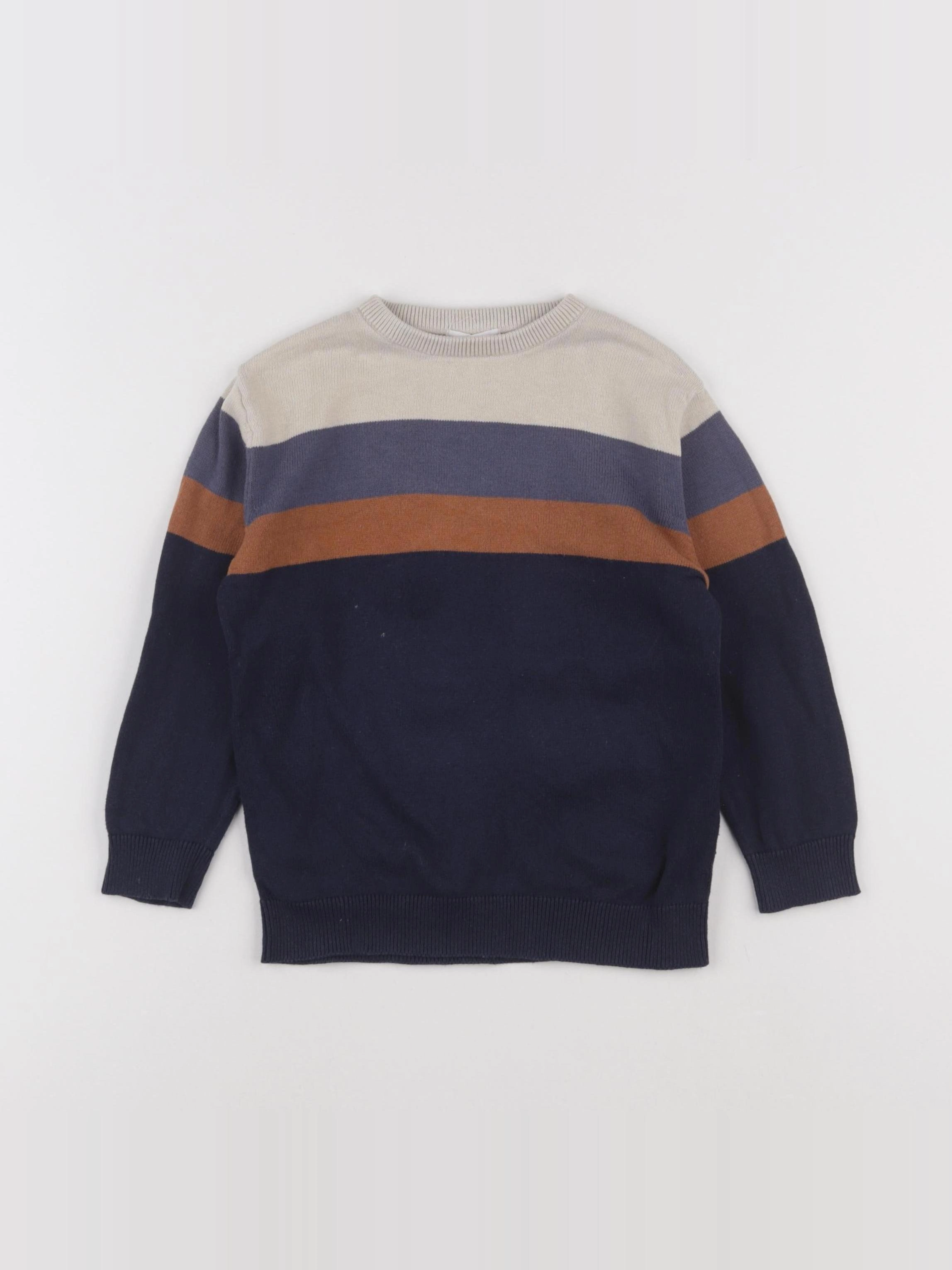 Vertbaudet - pull bleu - 5 ans
