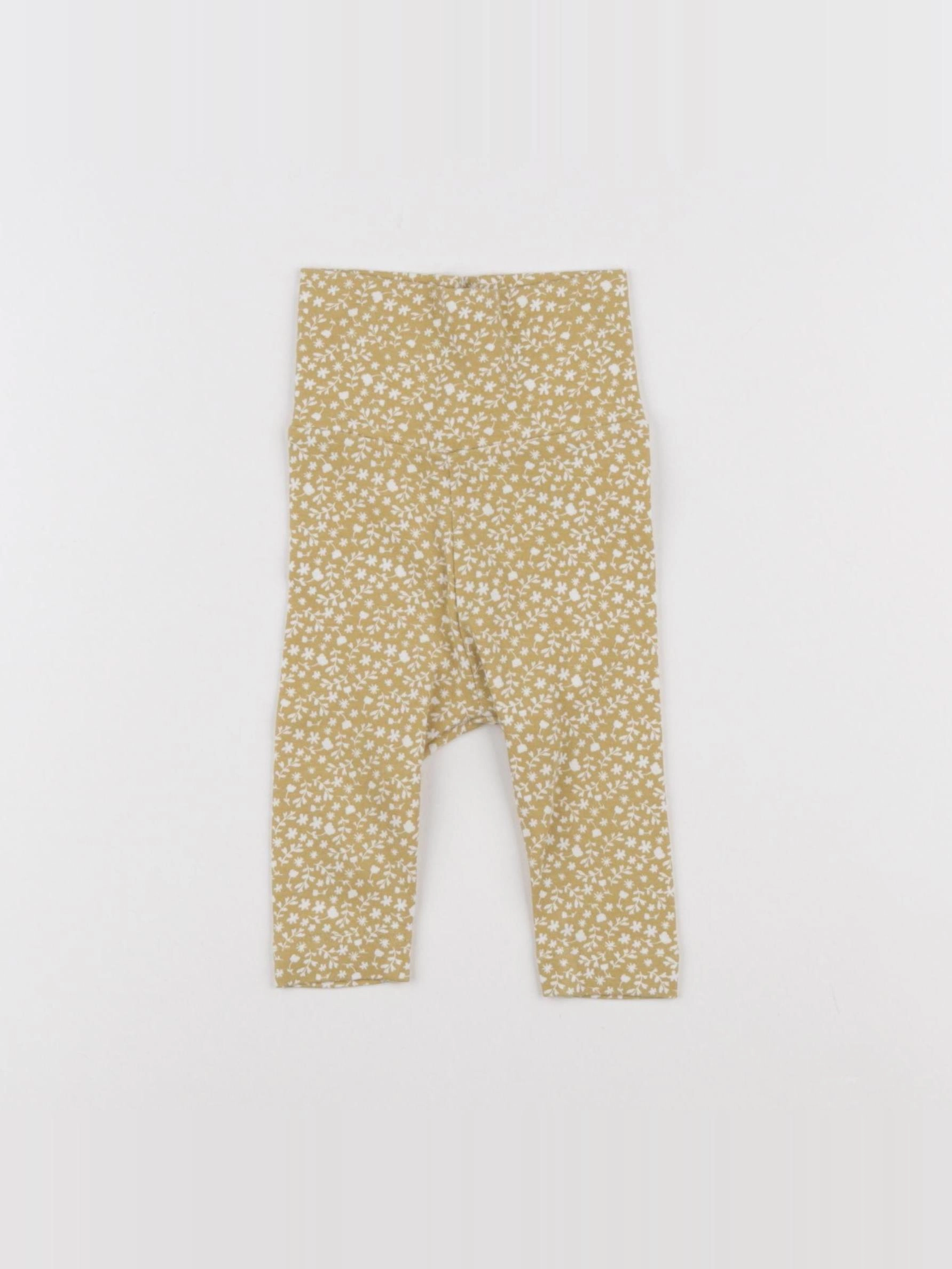 H&M - legging jaune - 1 mois