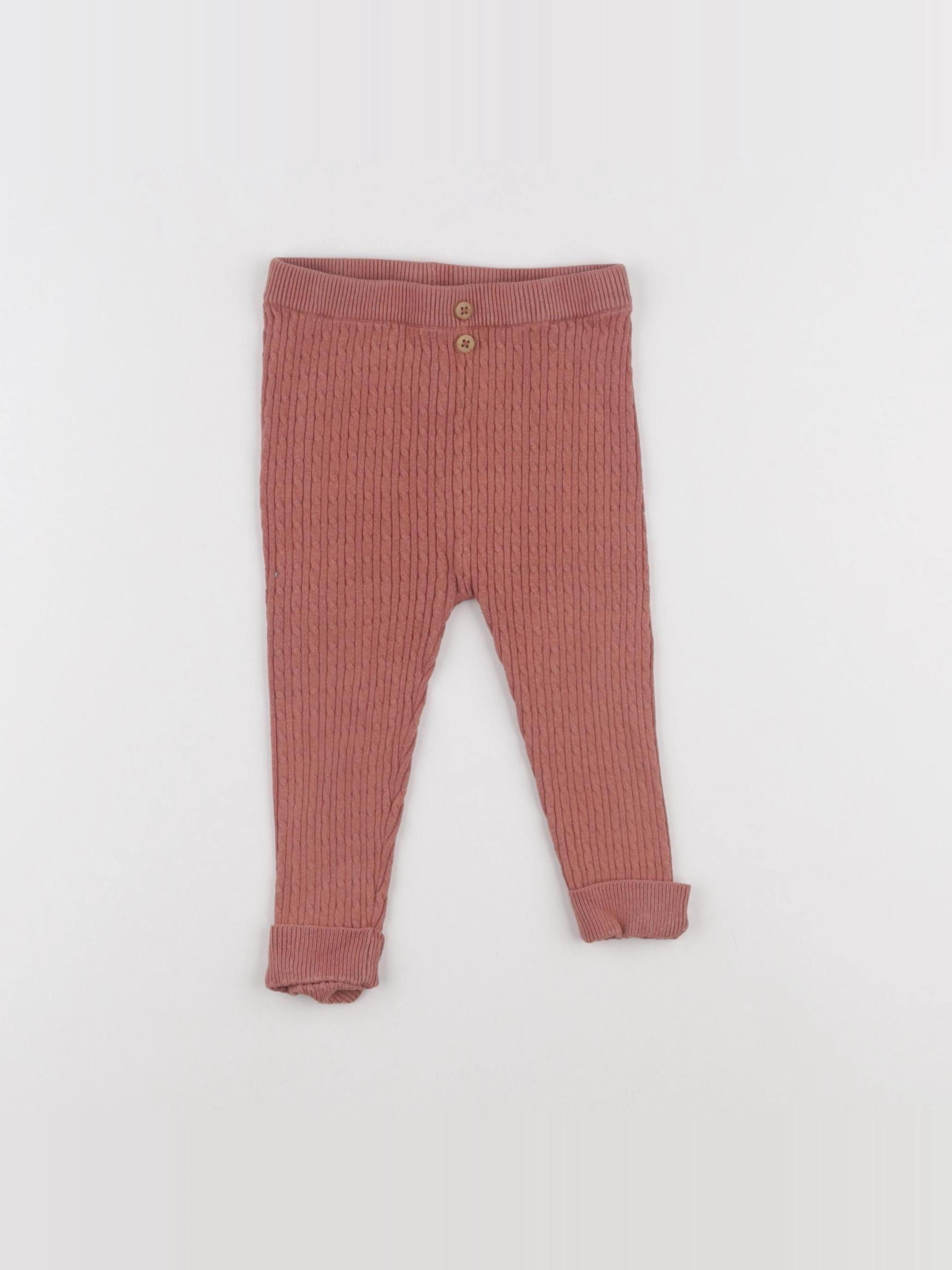 Tape à l'oeil - legging rose - 18 mois