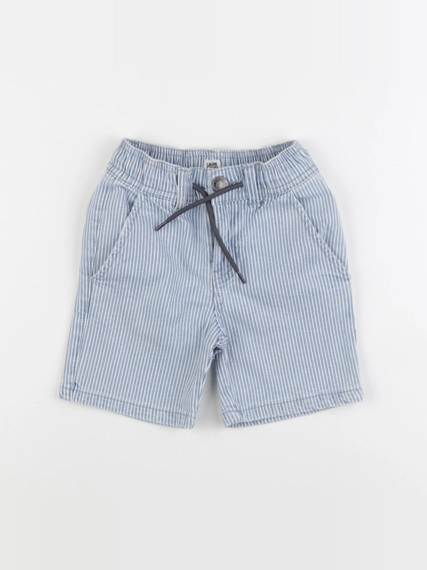 La Redoute - short bleu - 4 ans