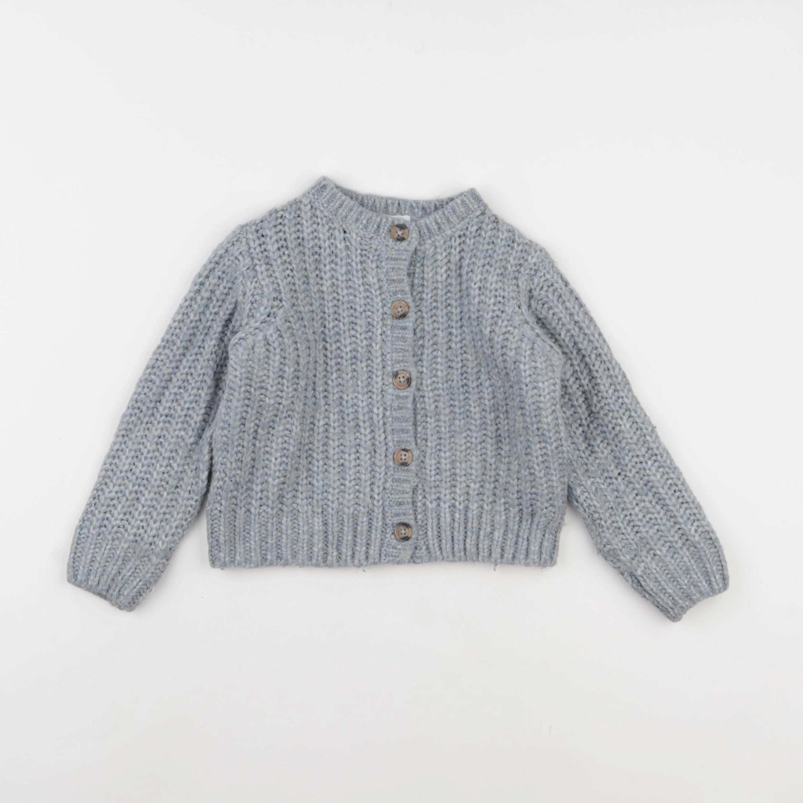 Vertbaudet - gilet bleu - 3 ans