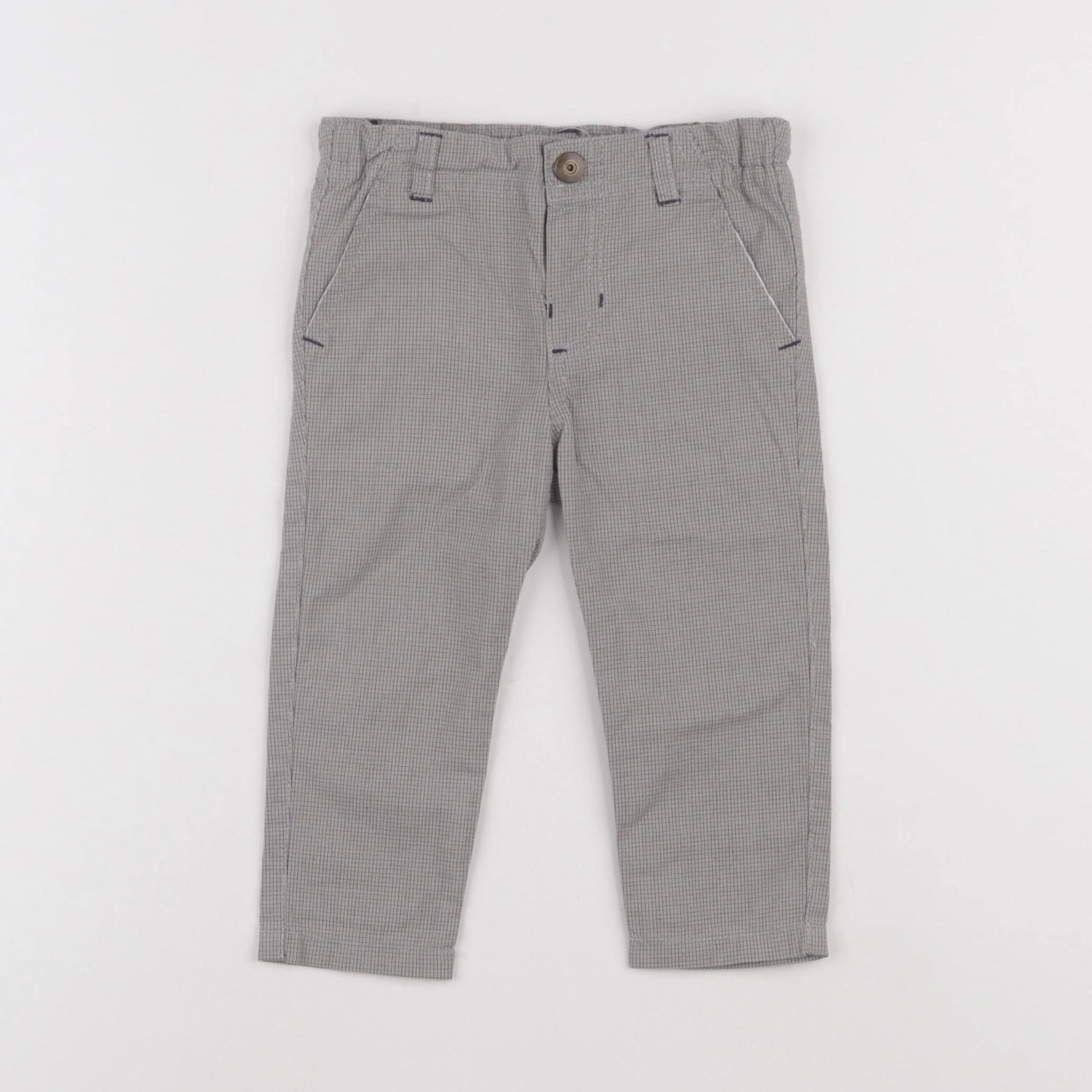 Boutchou - pantalon taupe - 9 mois