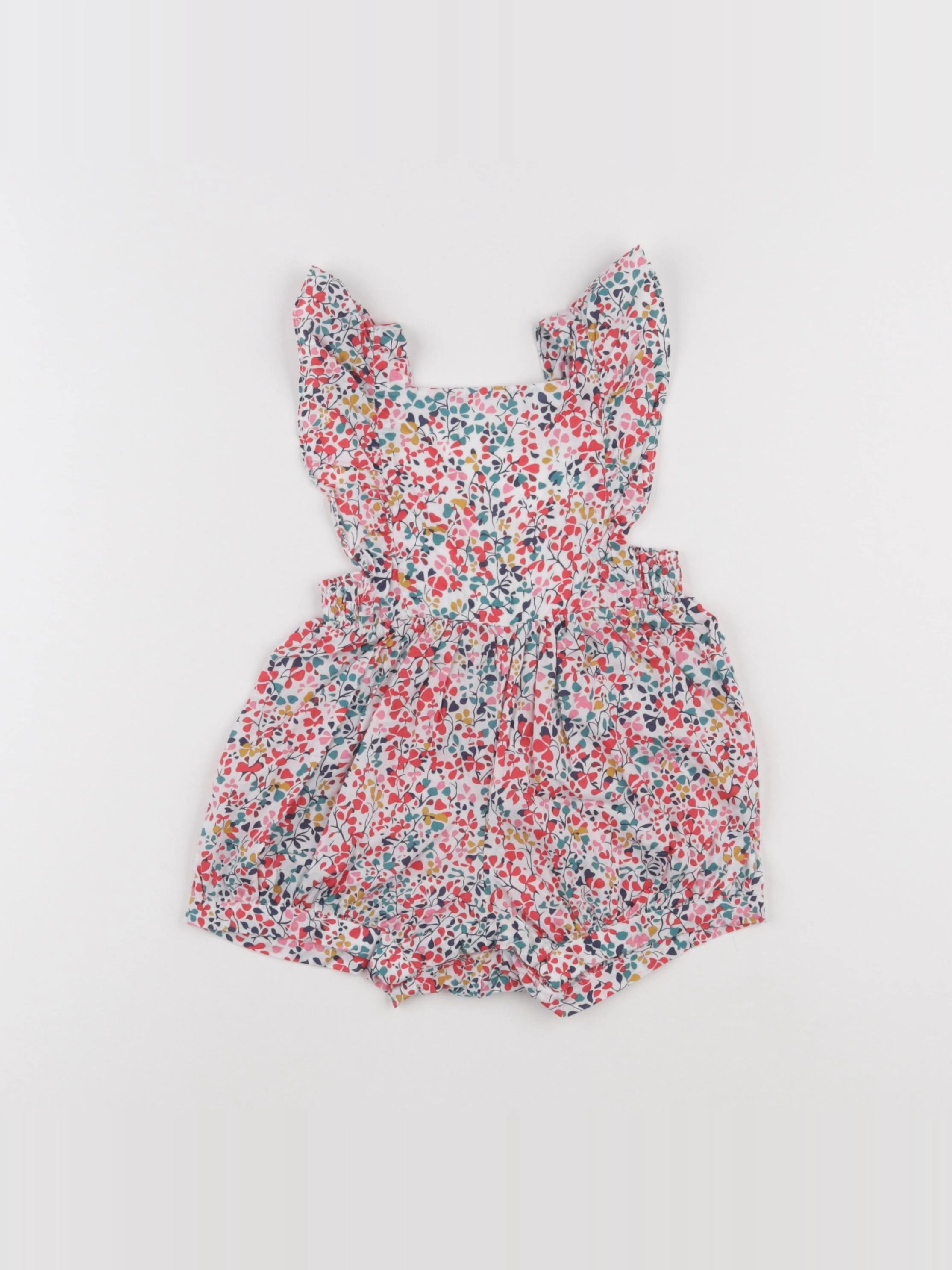 Jacadi - combinaison liberty multicolore - 18 mois