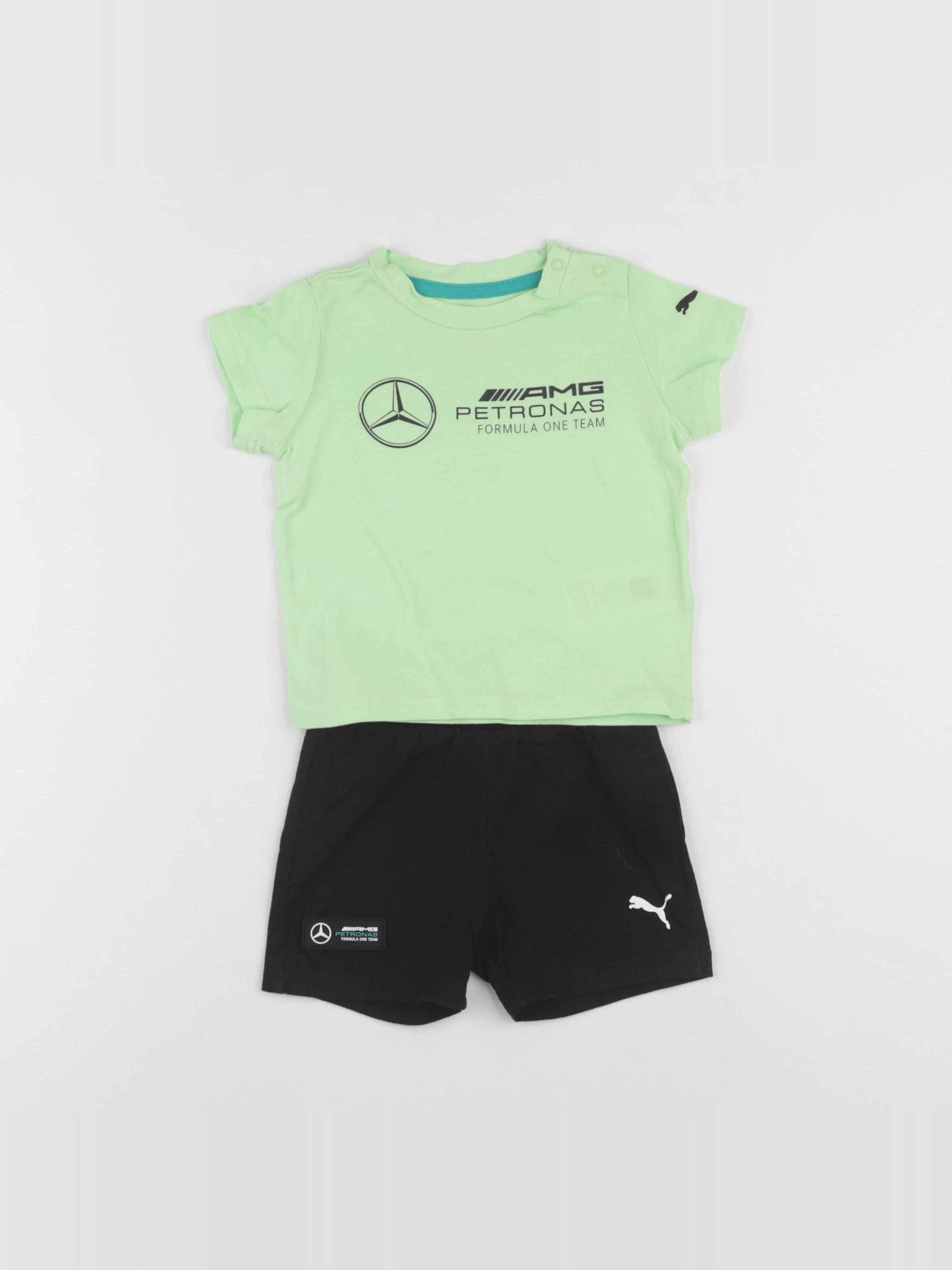 Puma - ensemble noir - 6/9 mois