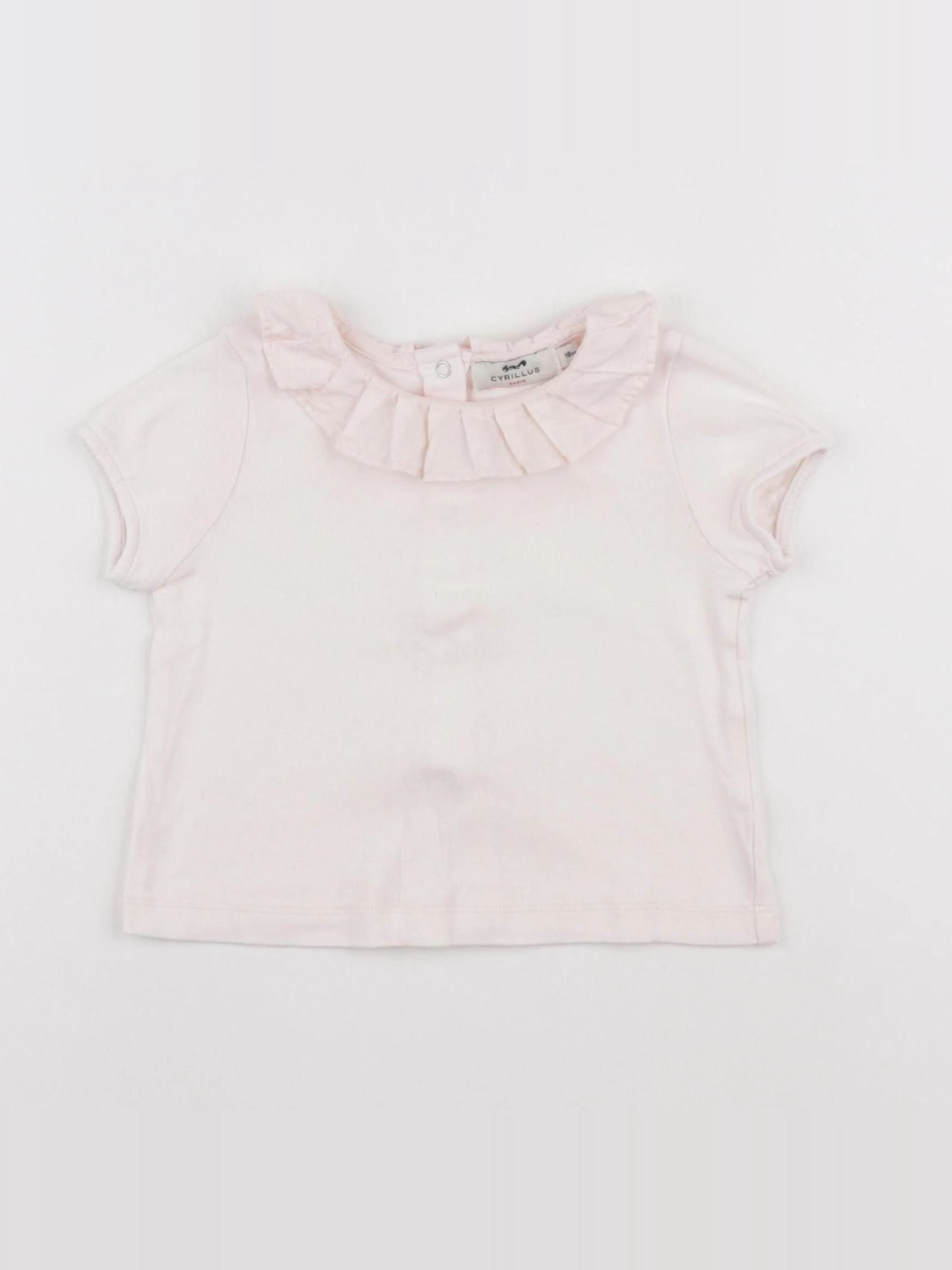 Cyrillus - tee-shirt rose - 18 mois