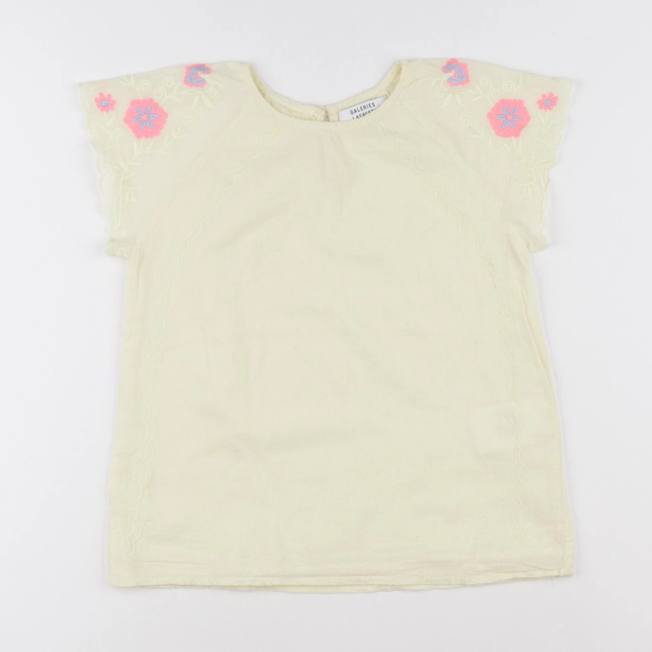 Galeries Lafayette - blouse jaune - 12 ans