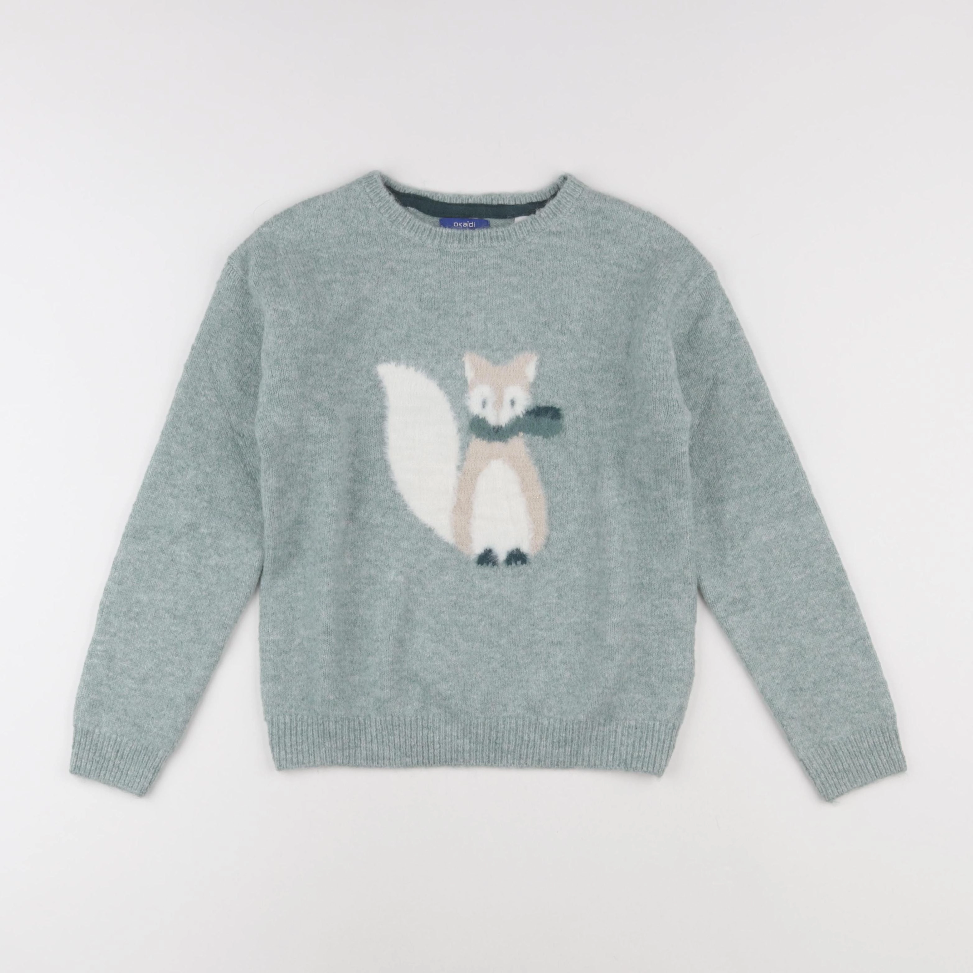 Okaidi - pull vert - 10 ans