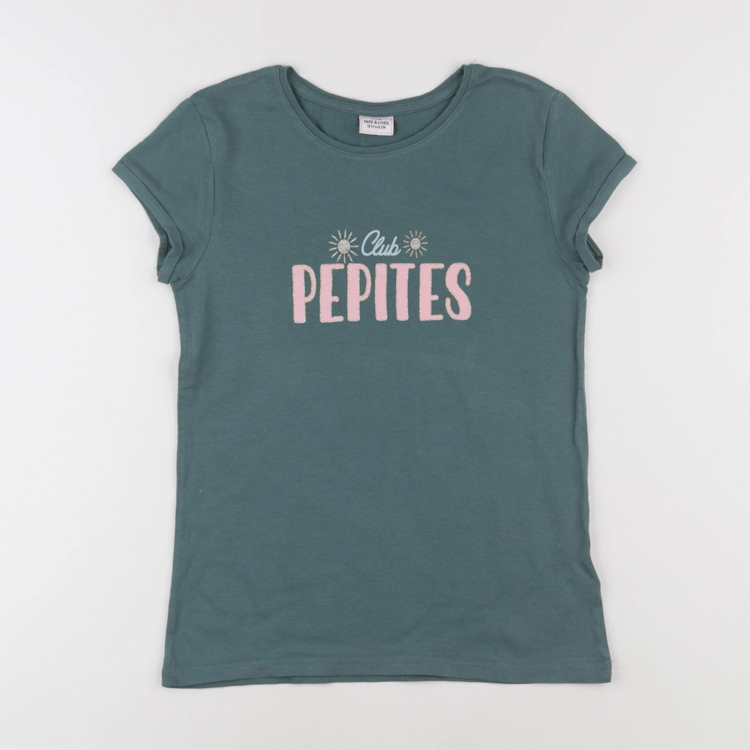 Tape à l'oeil - tee-shirt vert - 10 ans