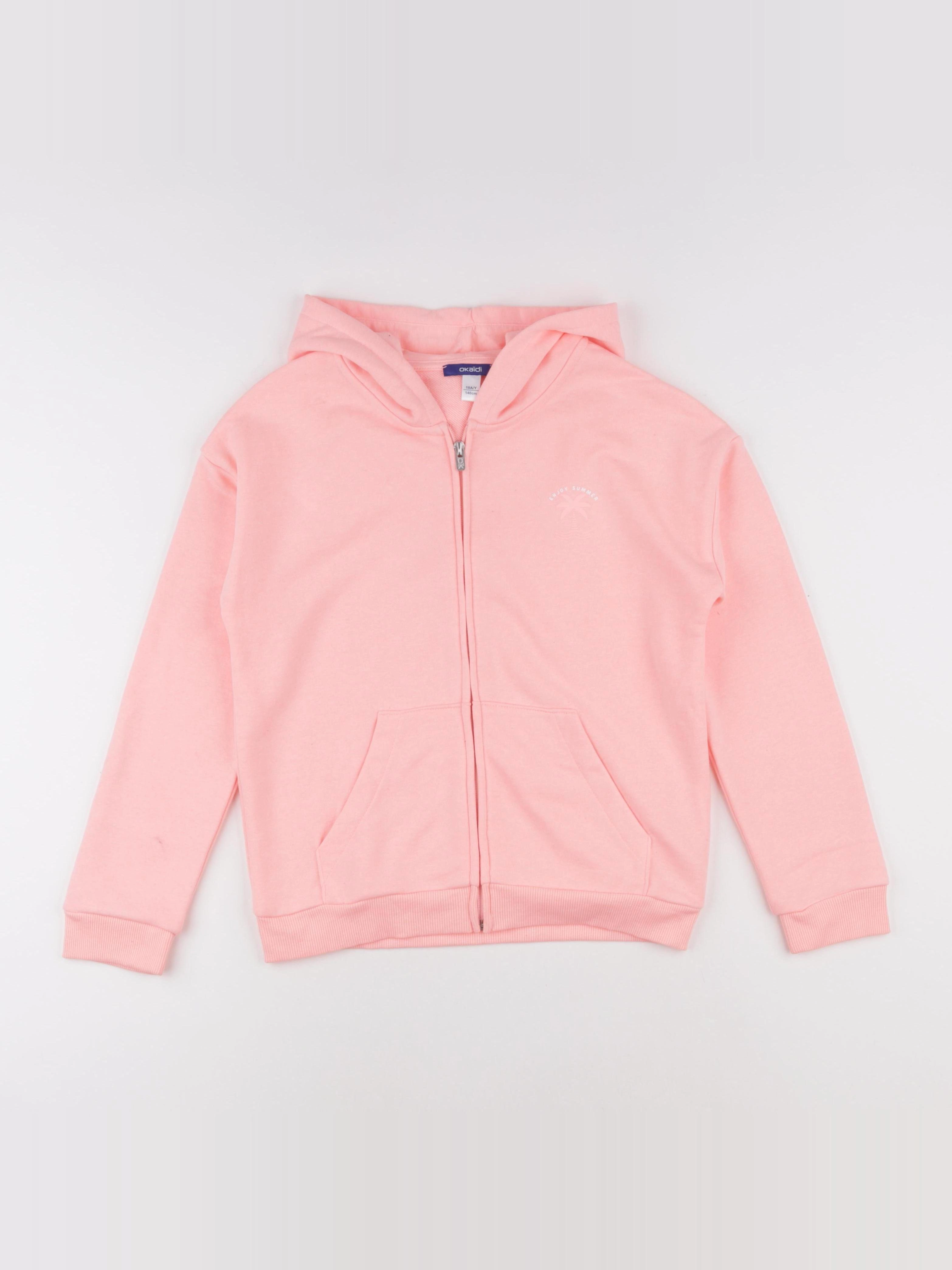 Okaidi - sweat rose - 10 ans