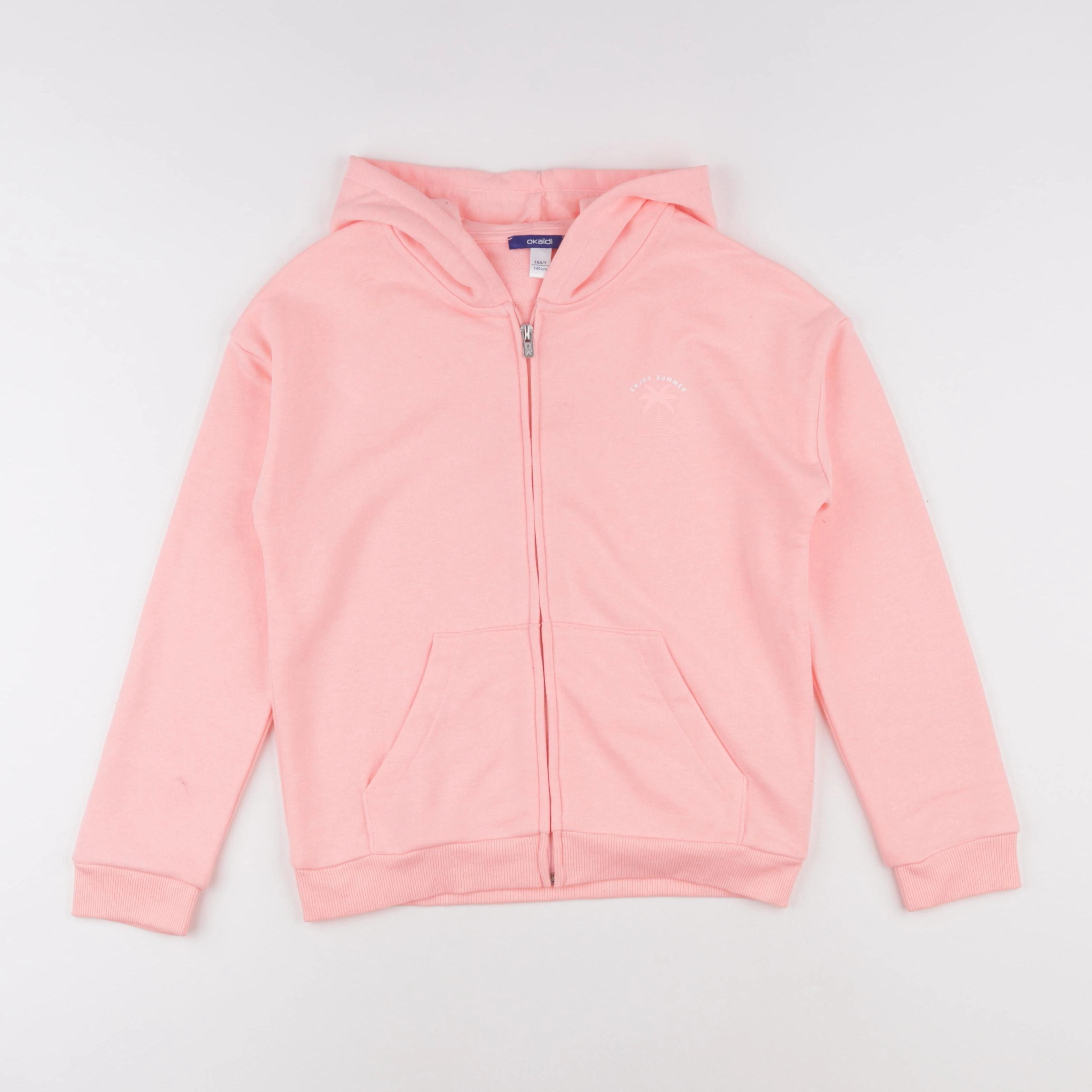 Okaidi - sweat rose - 10 ans