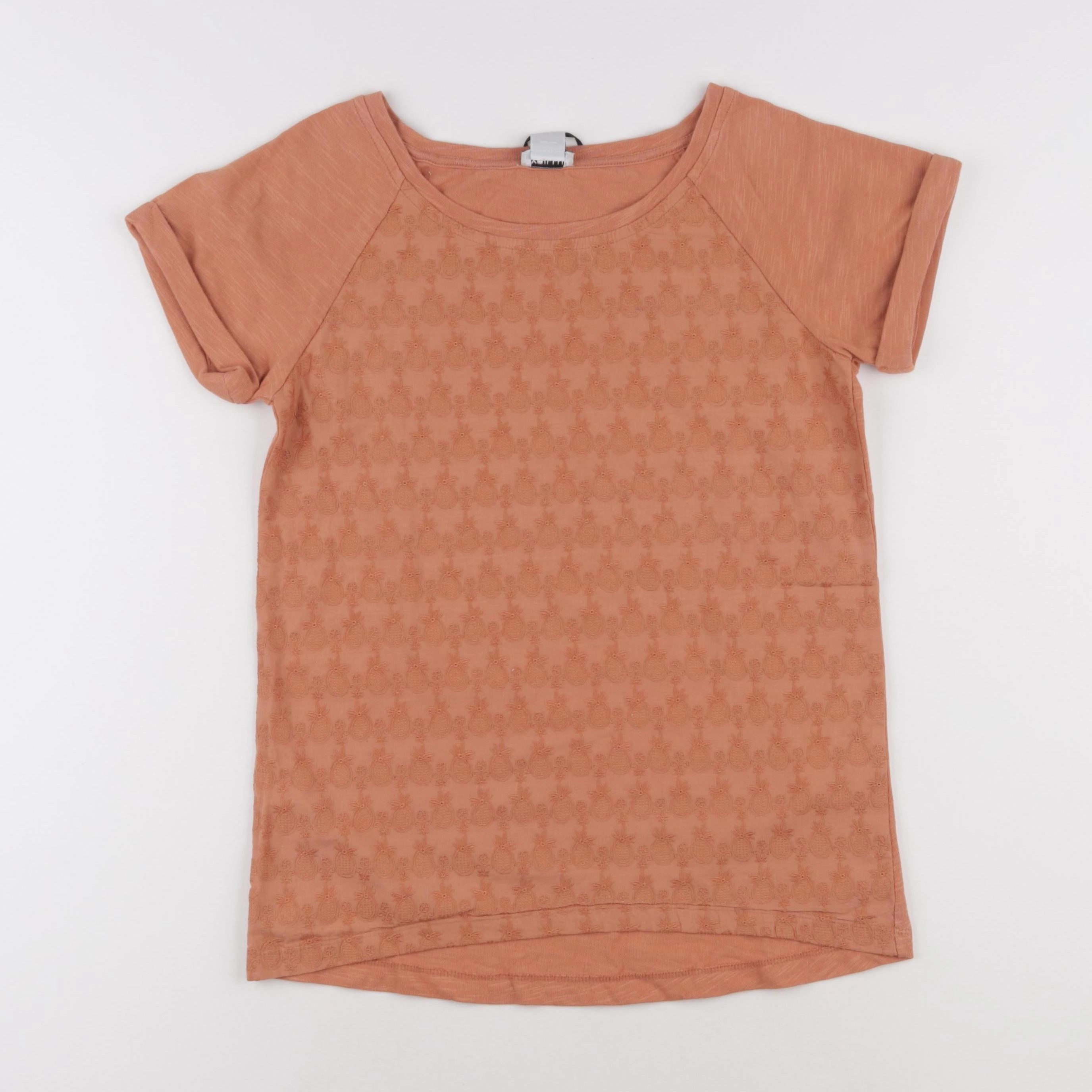 Cyrillus - tee-shirt marron - 12 ans