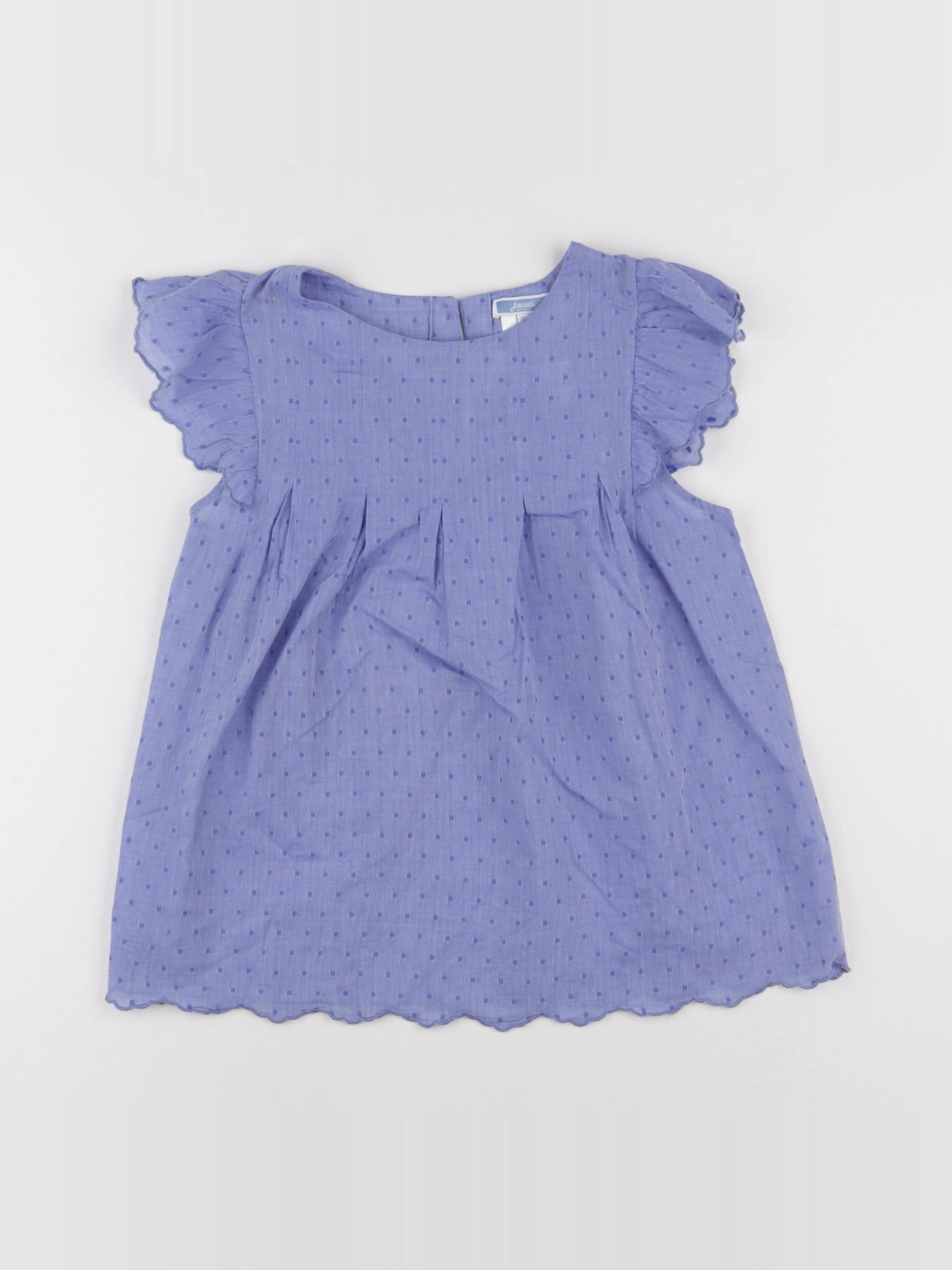 Jacadi - blouse bleu - 12 ans