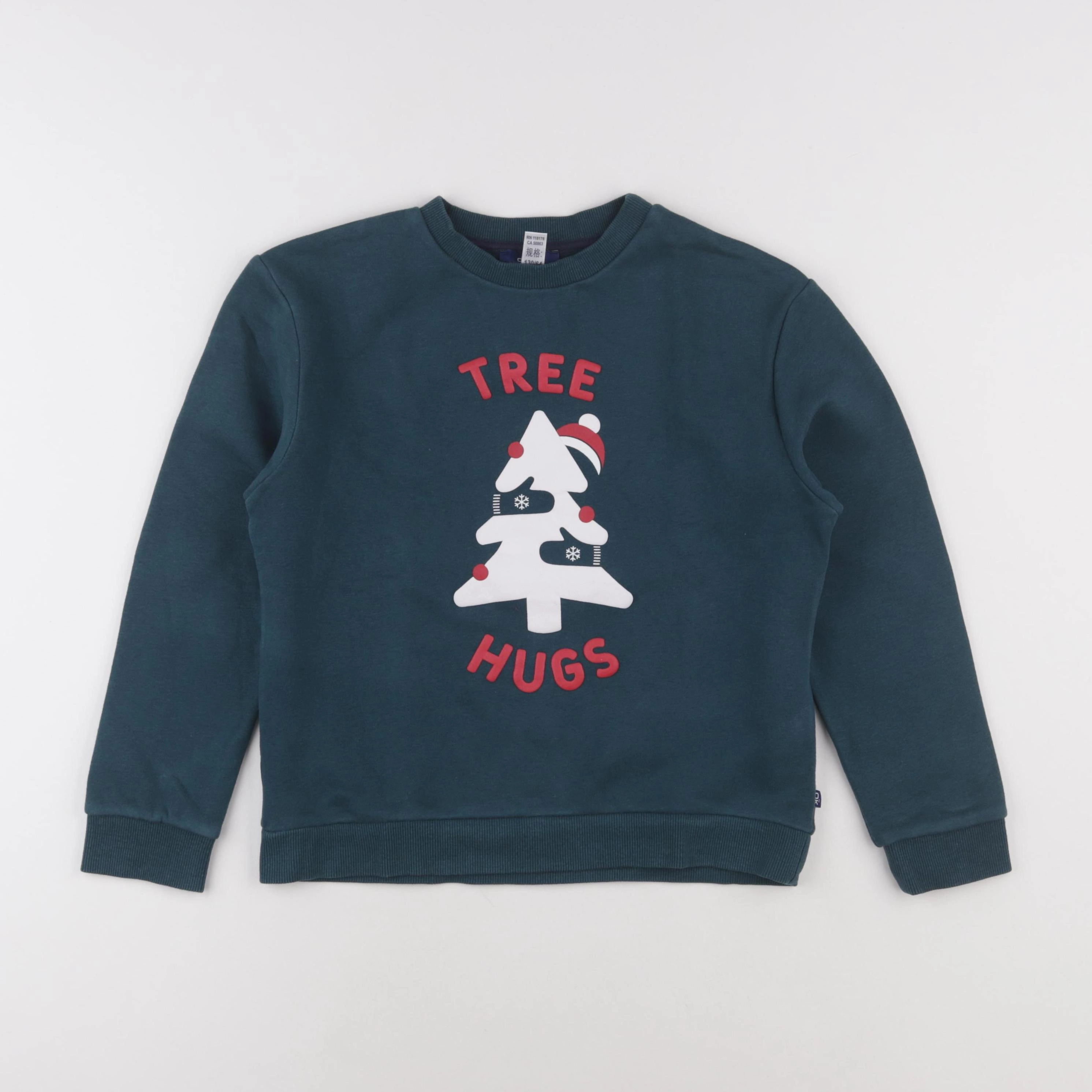 Okaidi - sweat vert - 8 ans