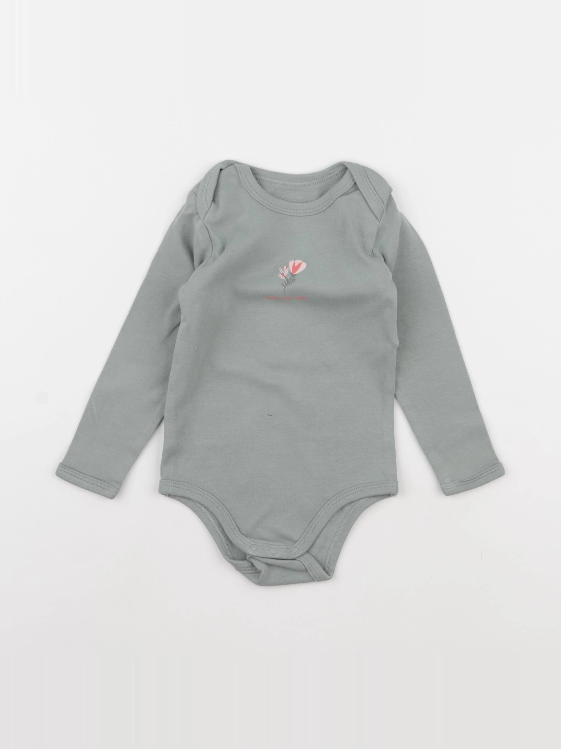 Vertbaudet - body vert - 36 mois