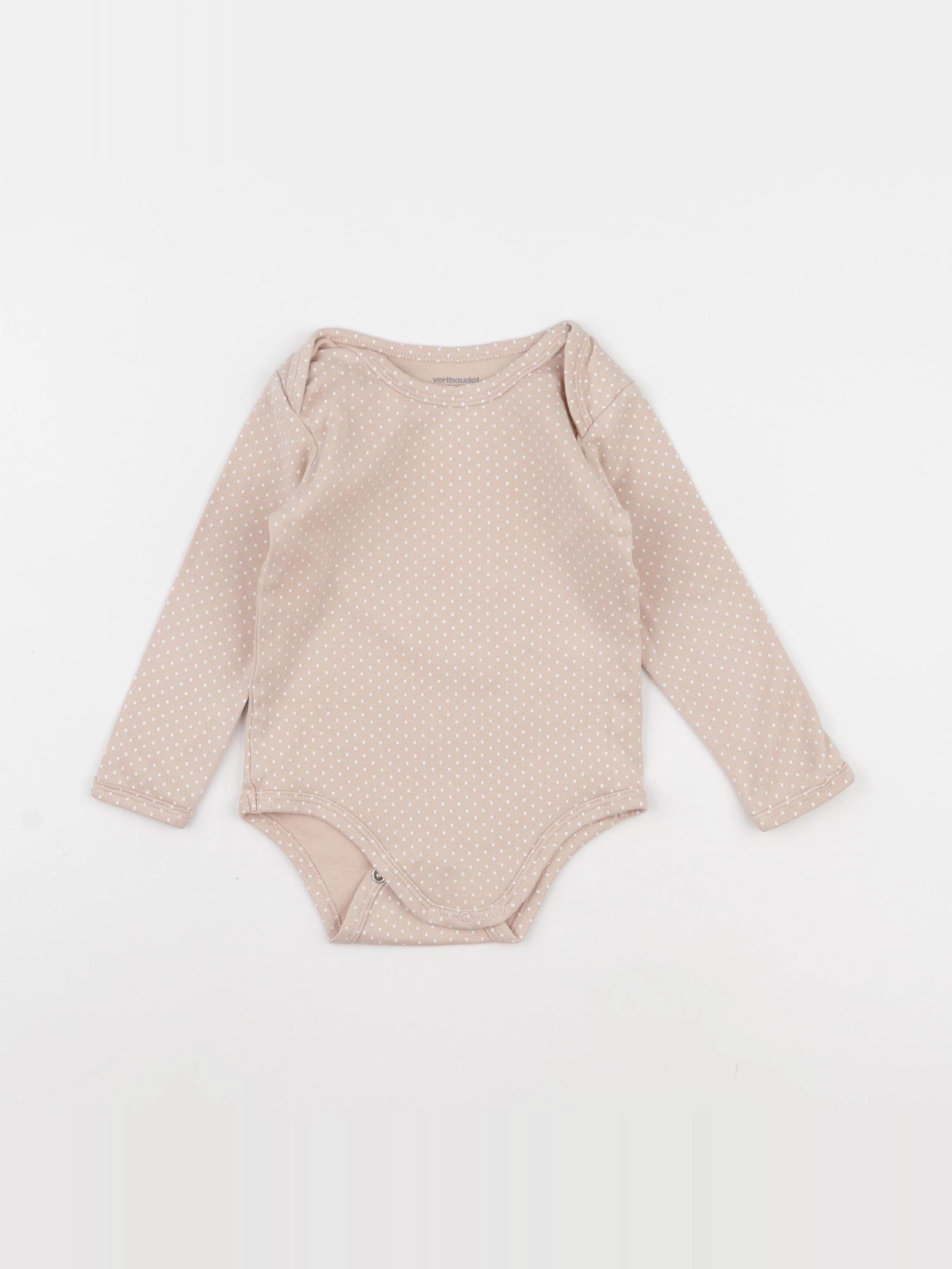 Vertbaudet - body rose - 24 mois