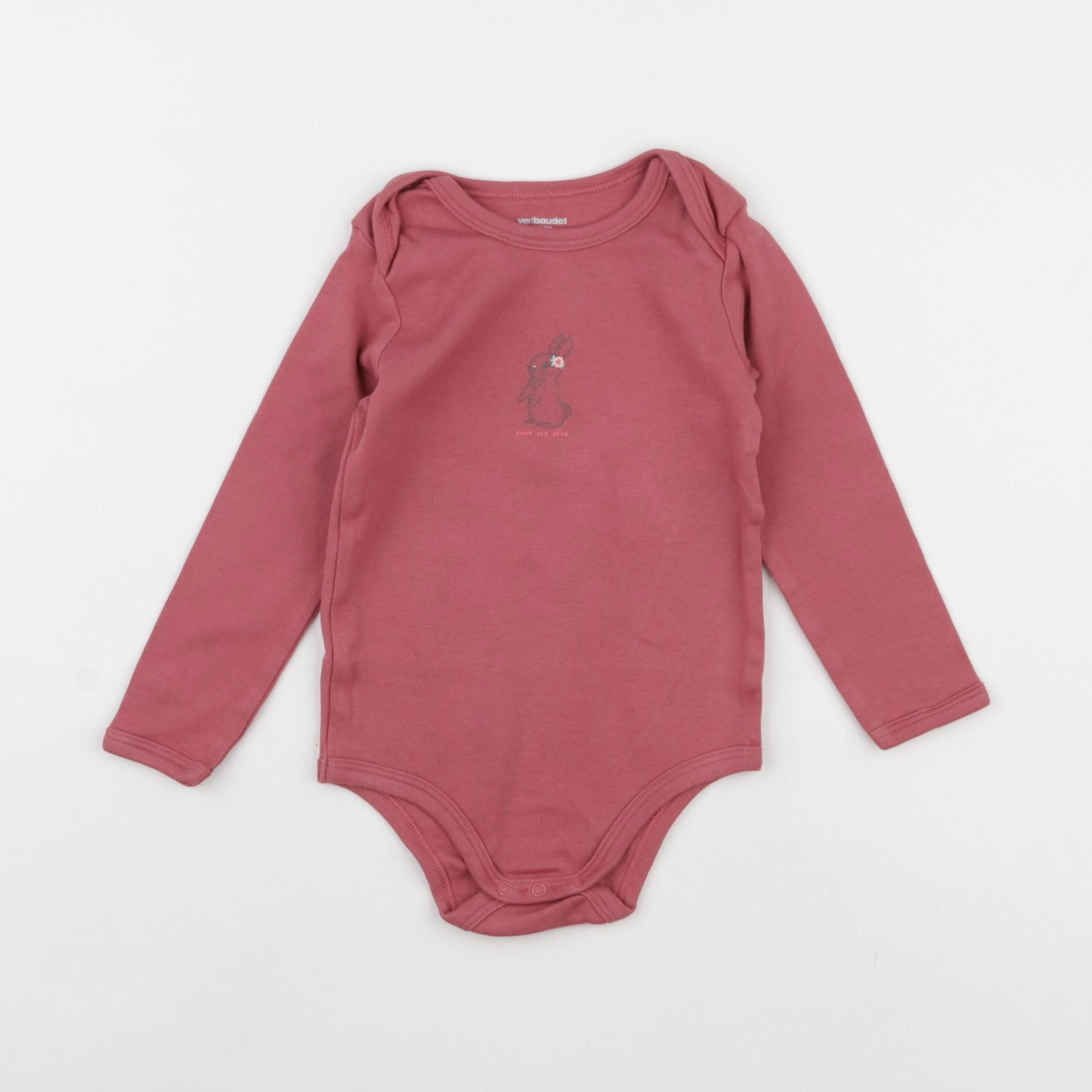 Vertbaudet - body rouge - 36 mois