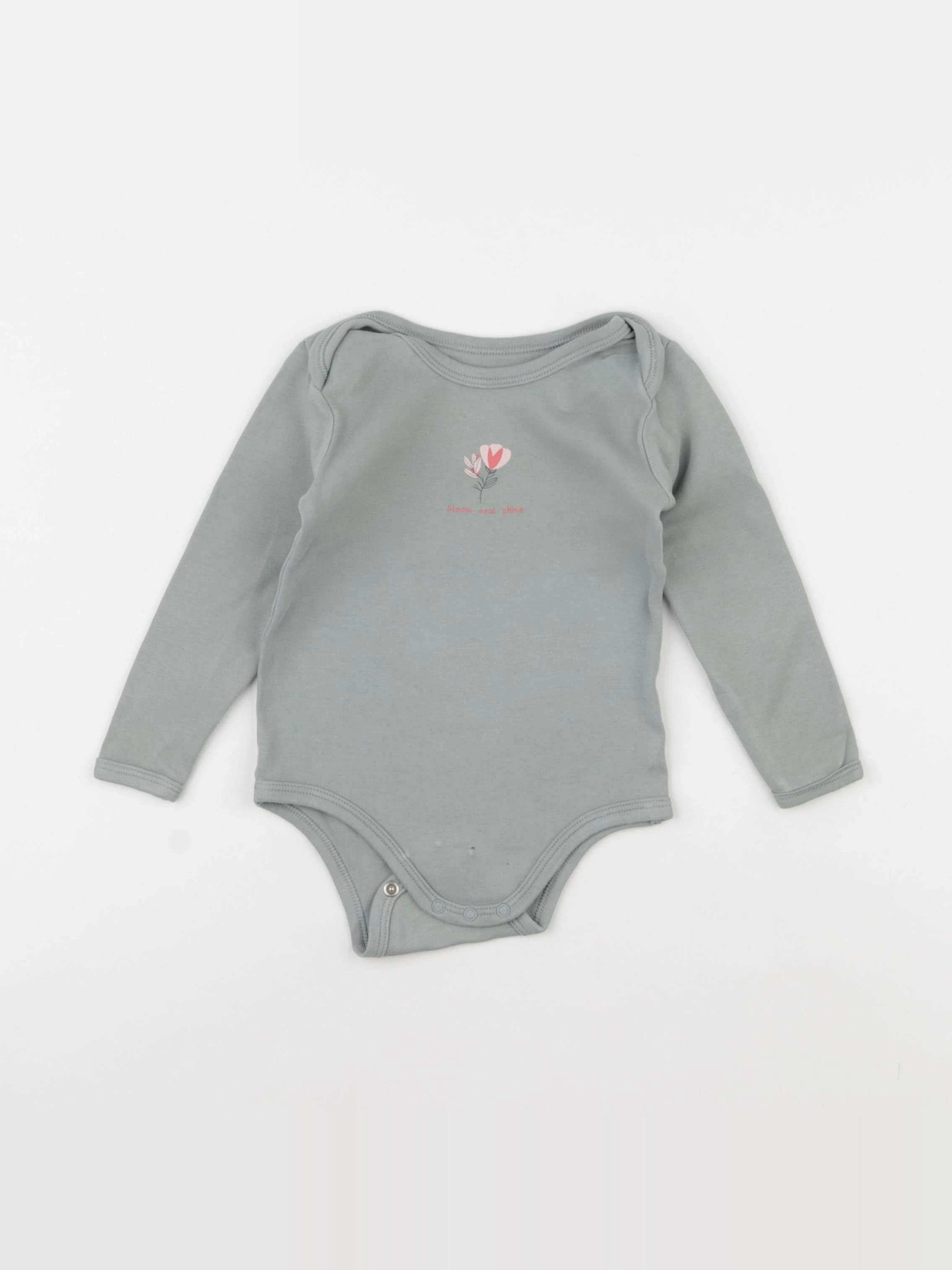Vertbaudet - body vert - 24 mois