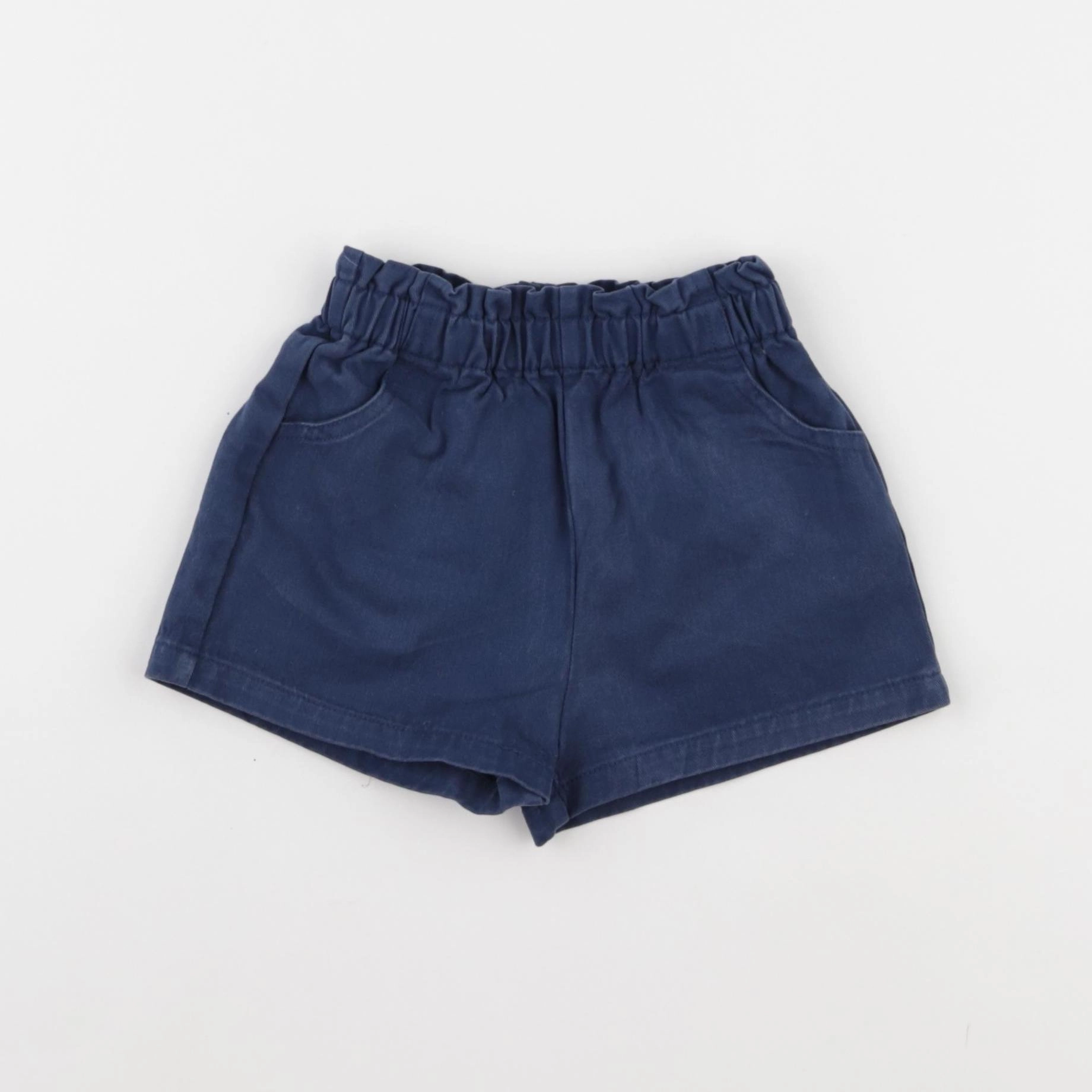 Vertbaudet - short bleu - 24 mois