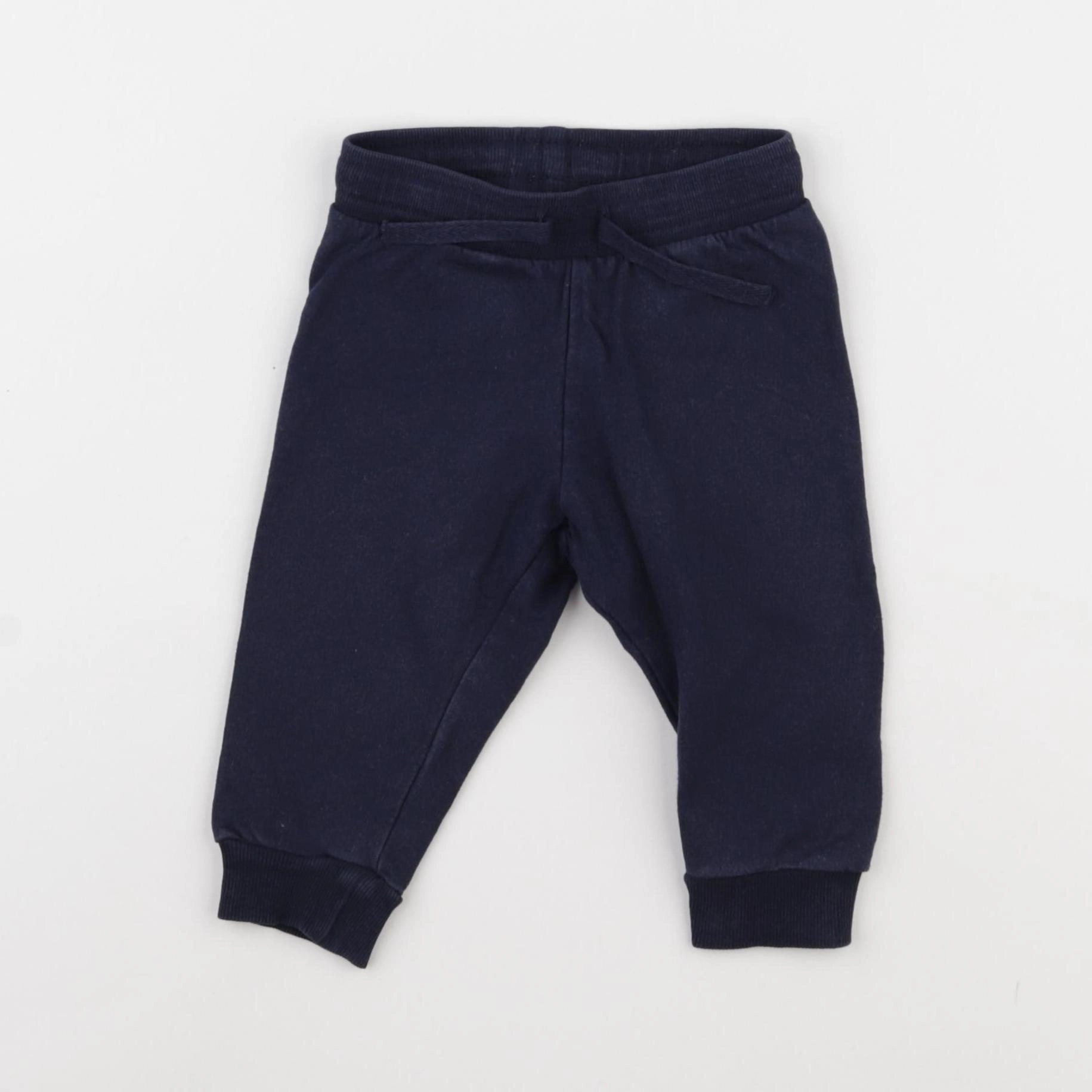 H&M - jogging bleu - 3/6 mois