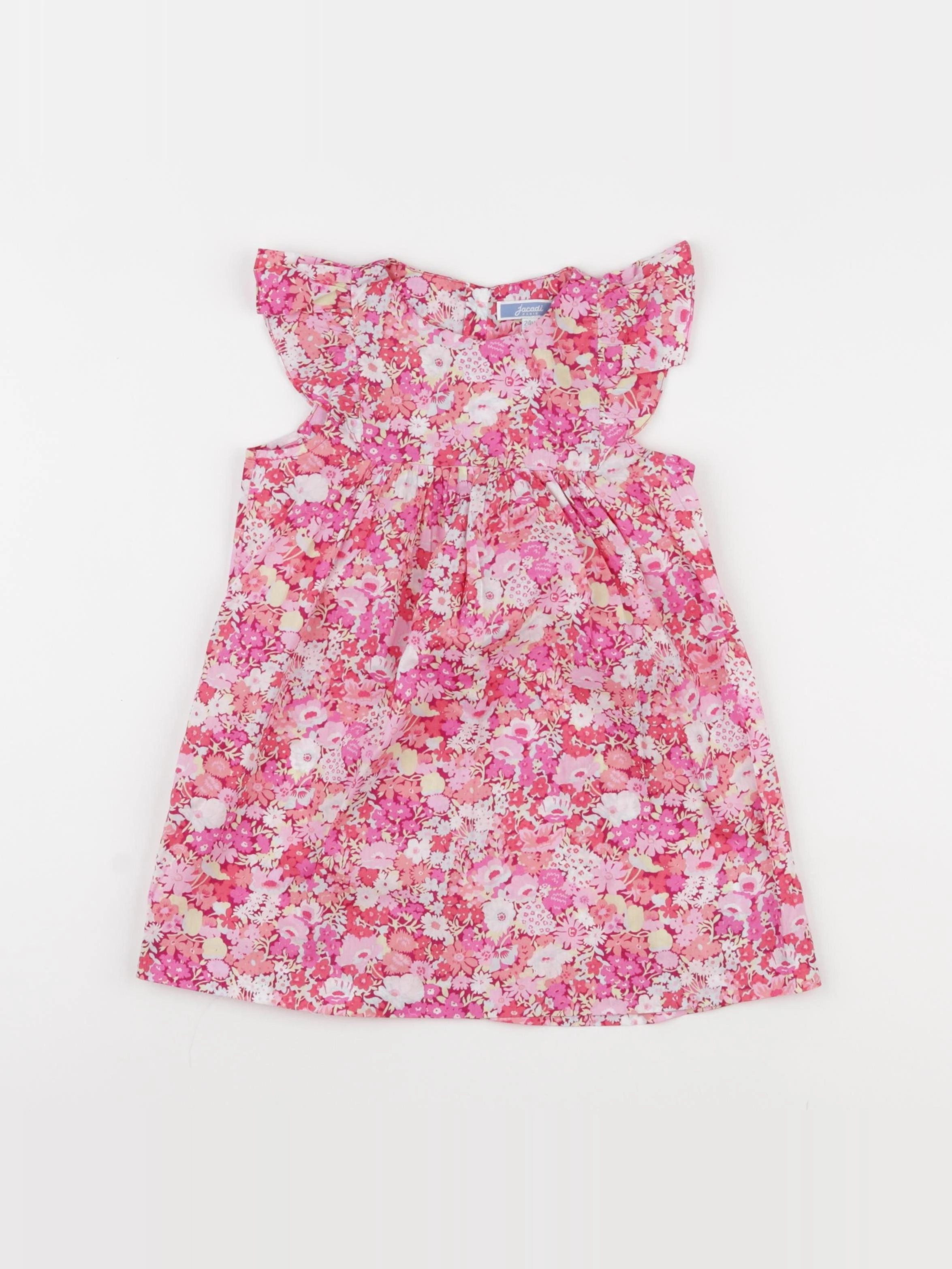 Jacadi - robe liberty multicolore - 24 mois