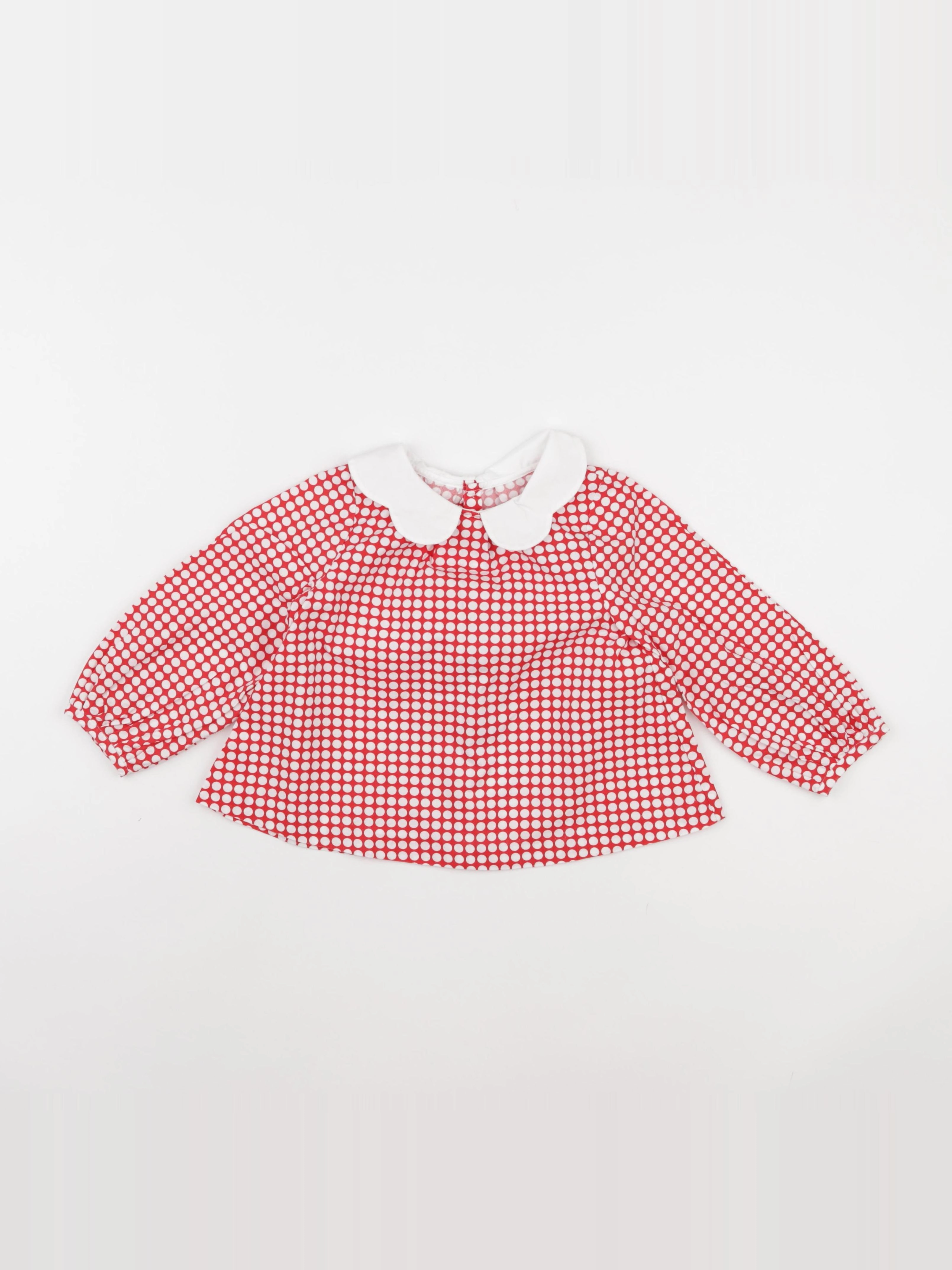 Jacadi - blouse rouge - 36 mois