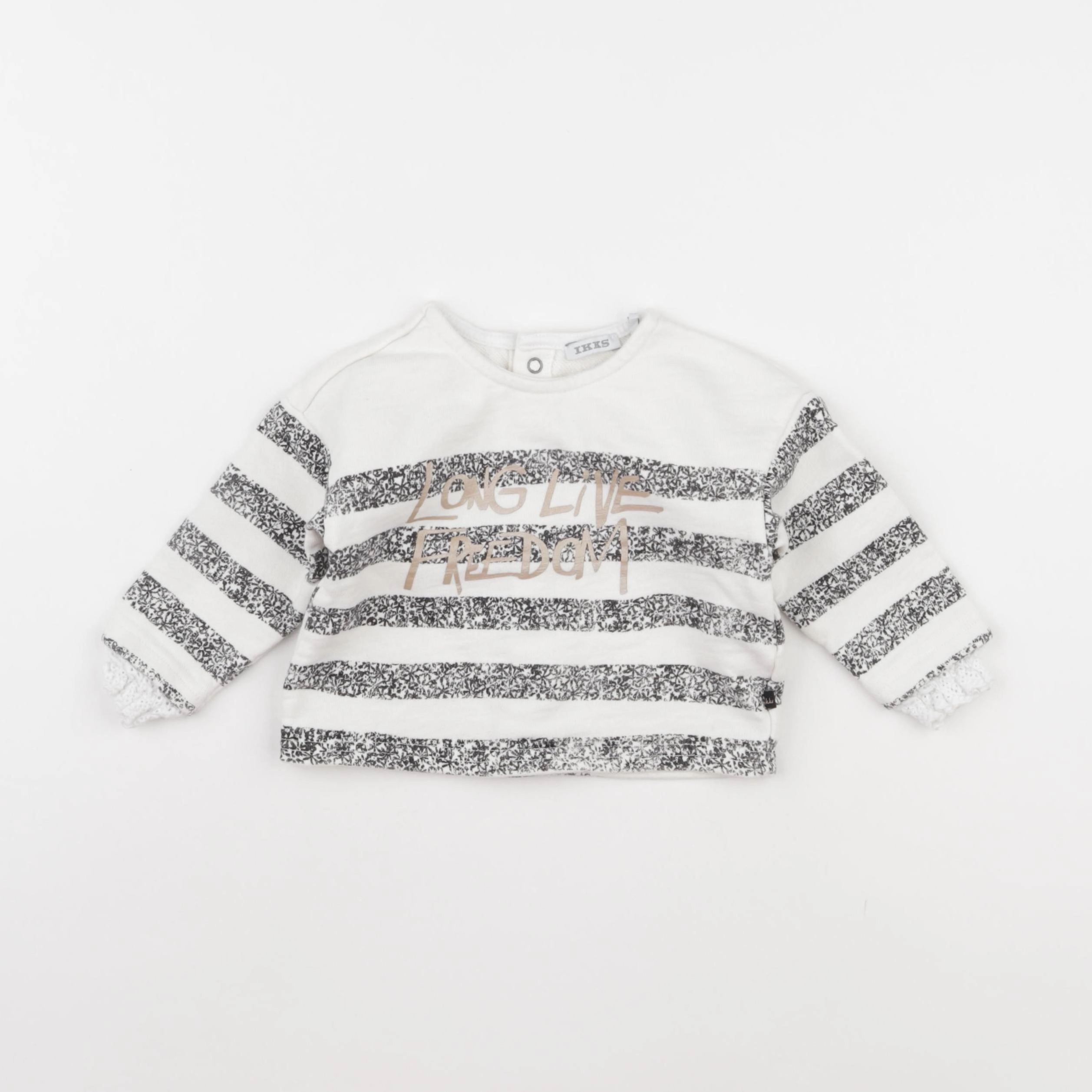 IKKS - sweat multicolore - 12 mois