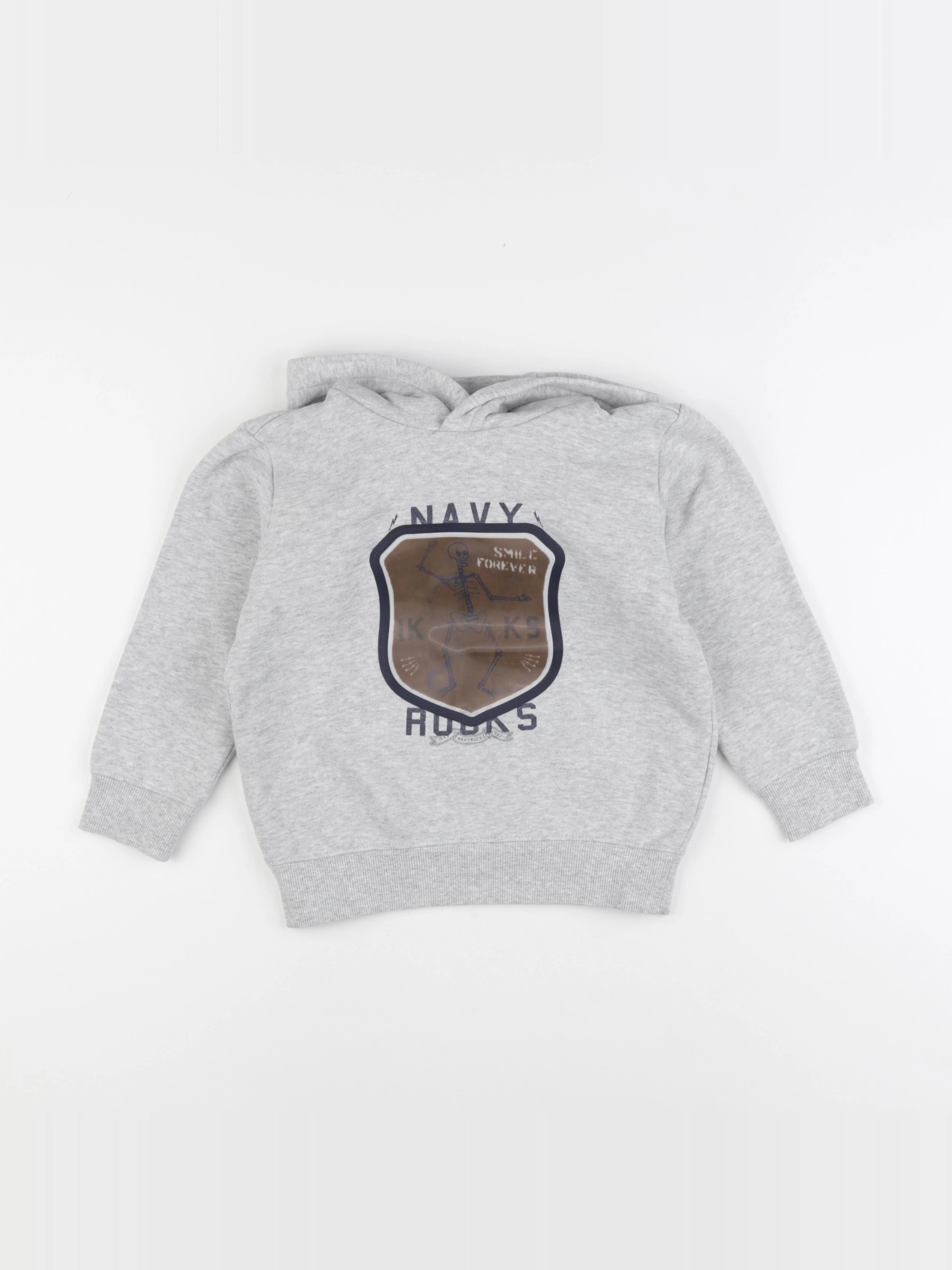 IKKS - sweat gris - 5 ans