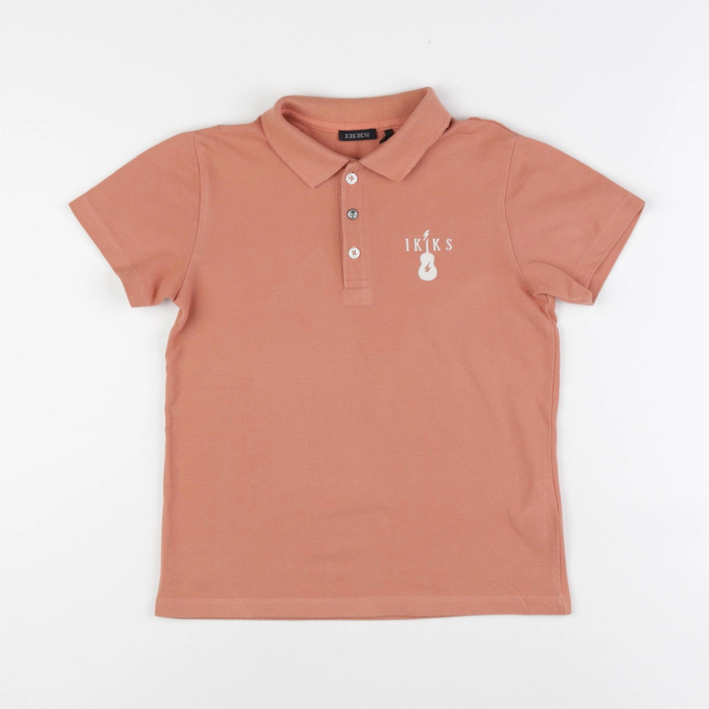 IKKS - polo orange - 6 ans