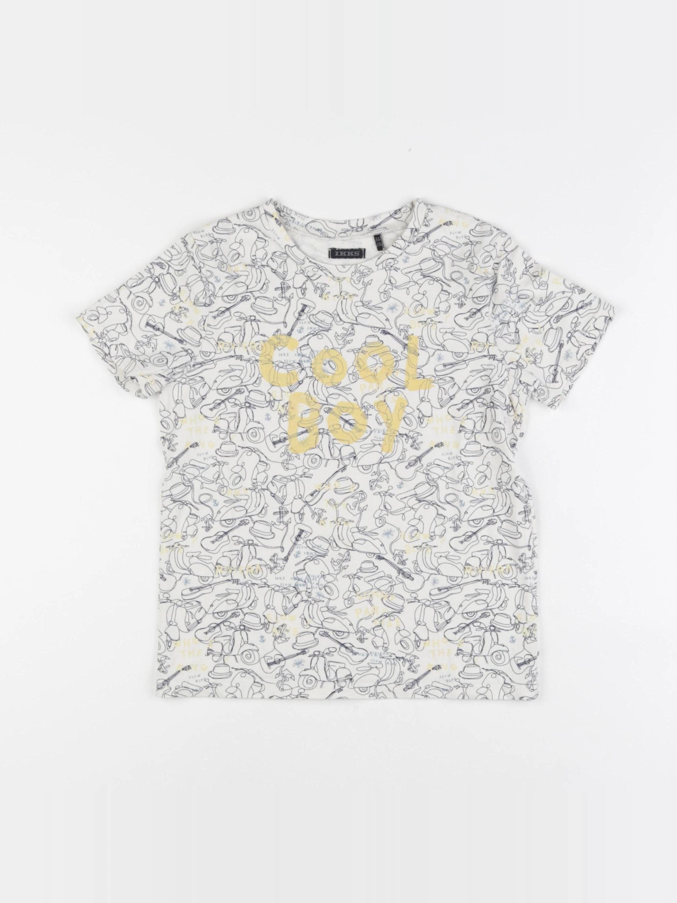 IKKS - tee-shirt multicolore - 6 ans