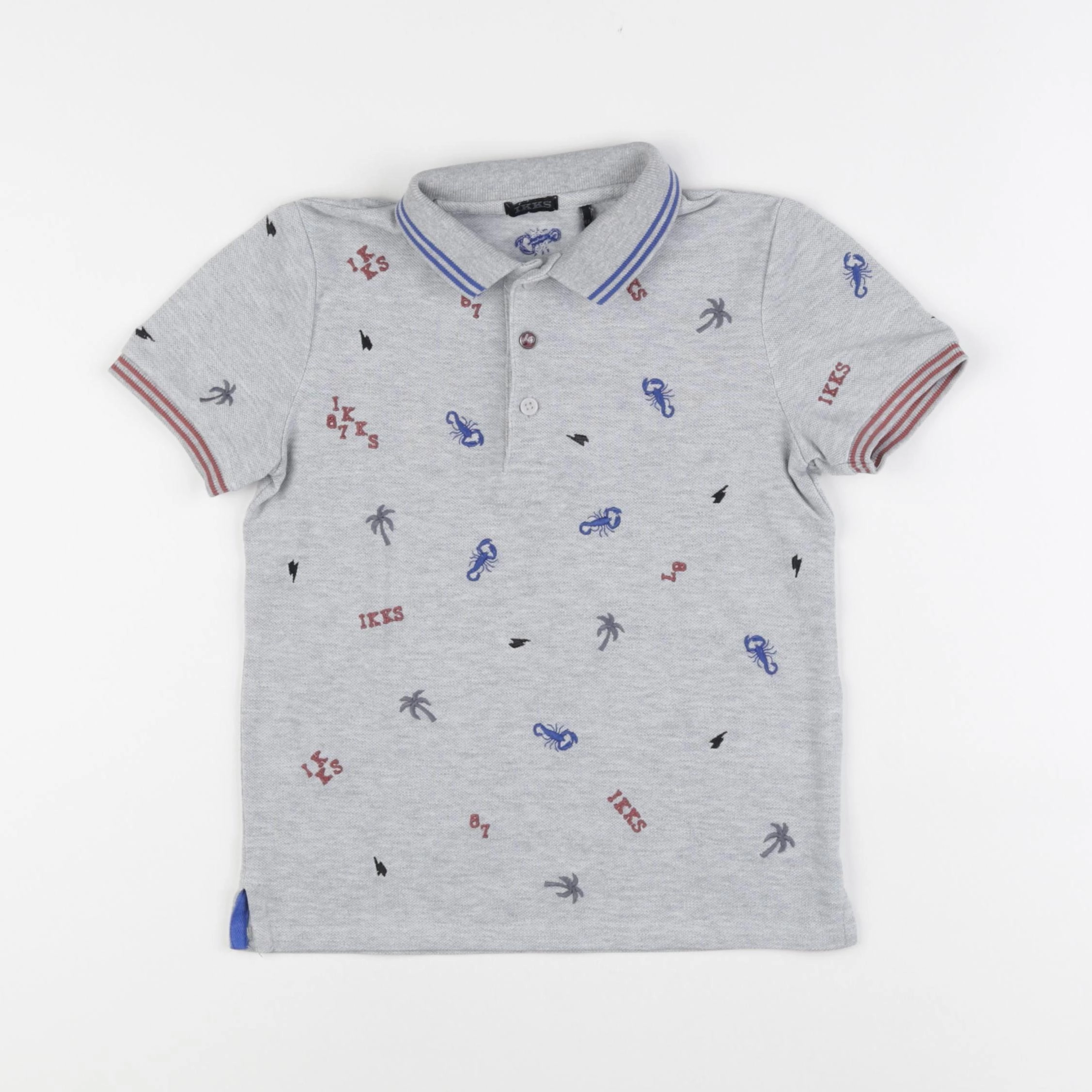 IKKS - polo gris - 5 ans