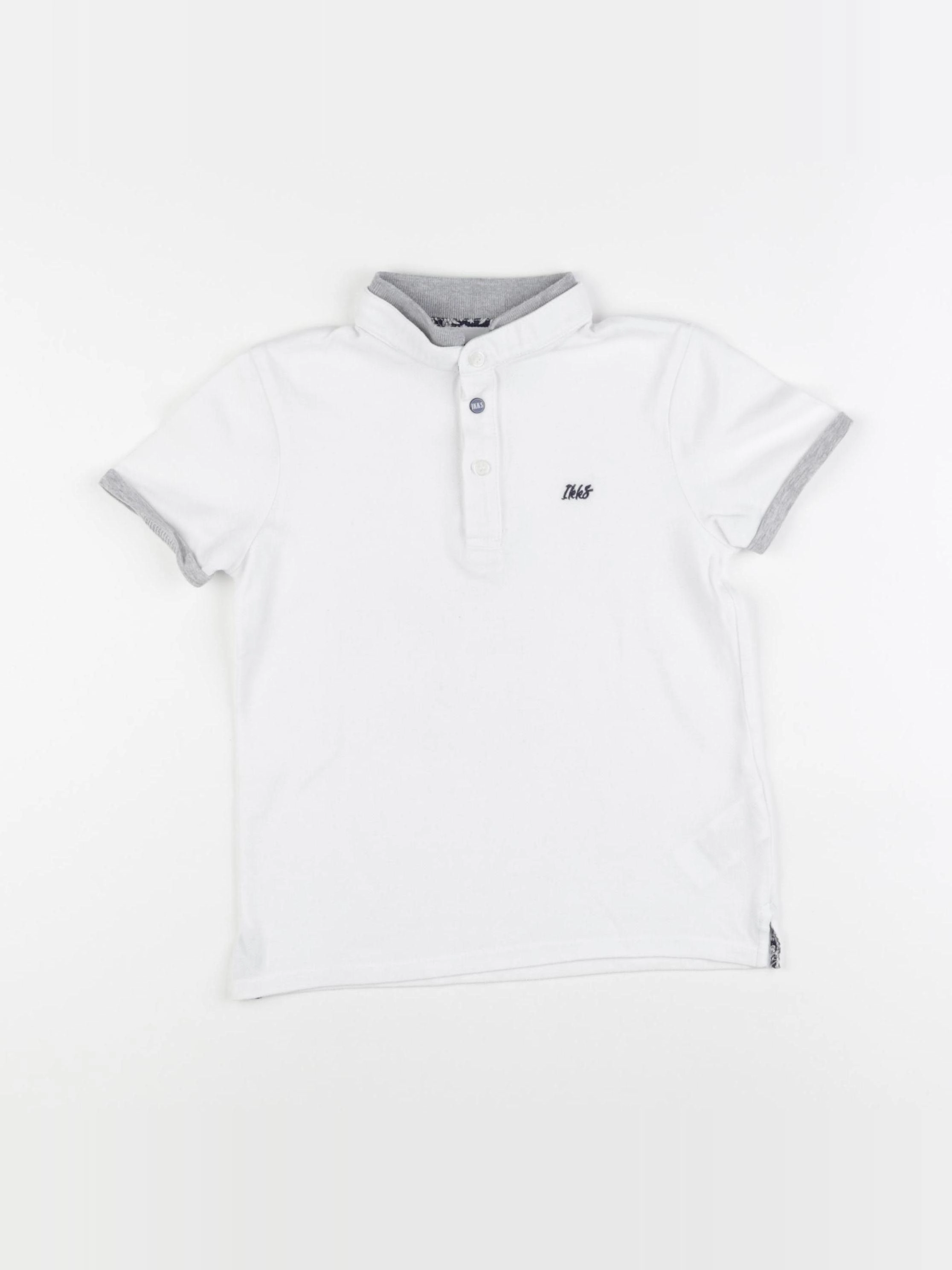 IKKS - polo blanc - 6 ans