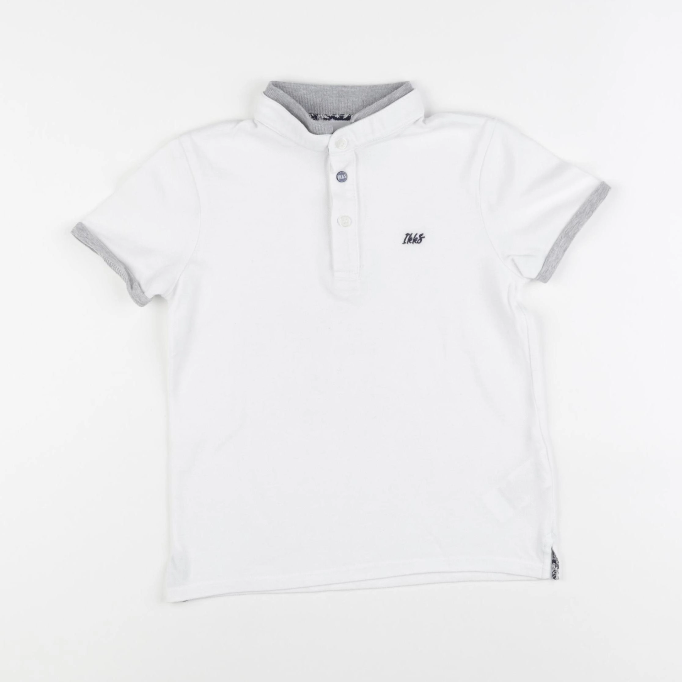 IKKS - polo blanc - 6 ans