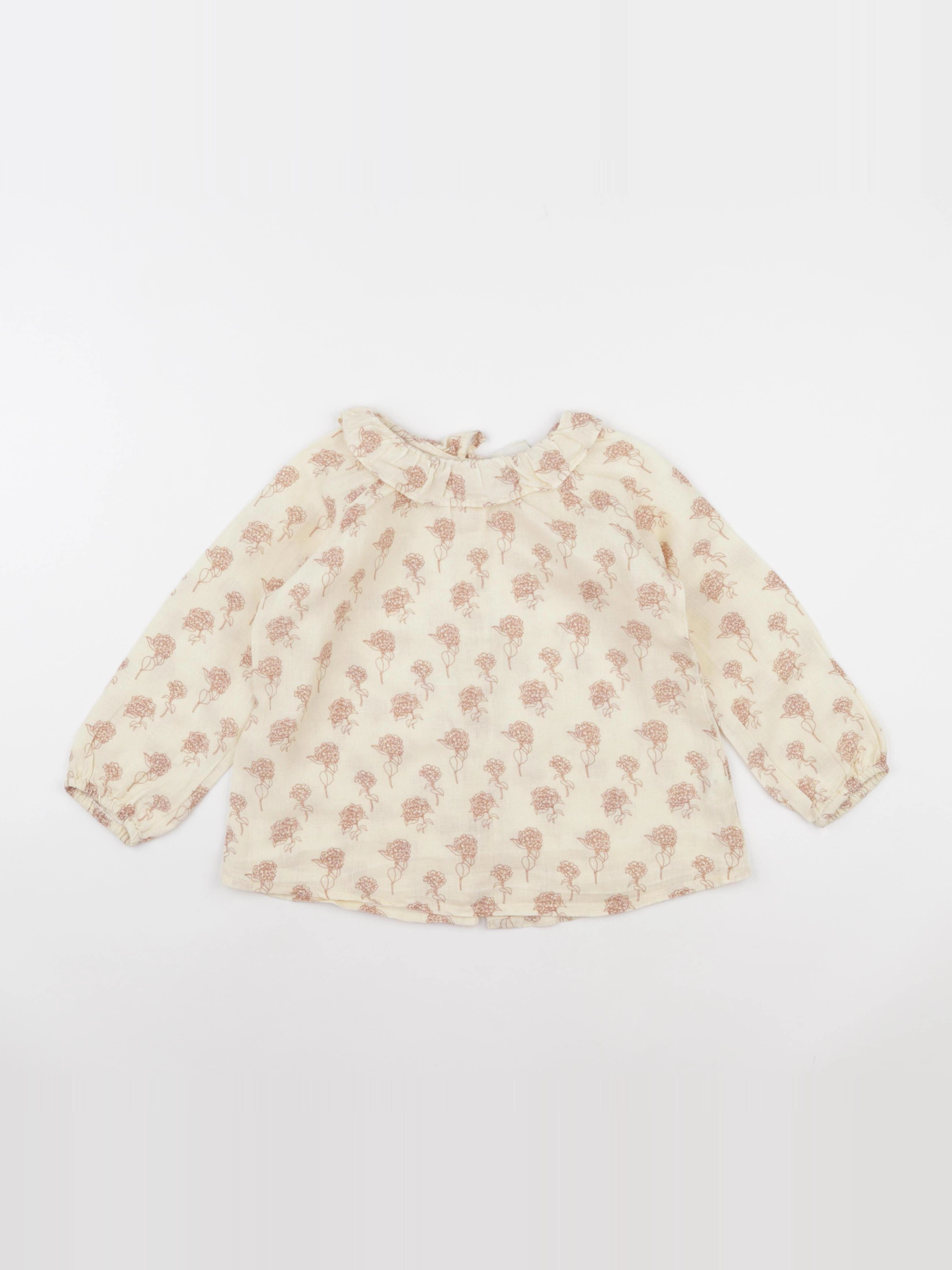 Lililotte - blouse beige - 6 ans