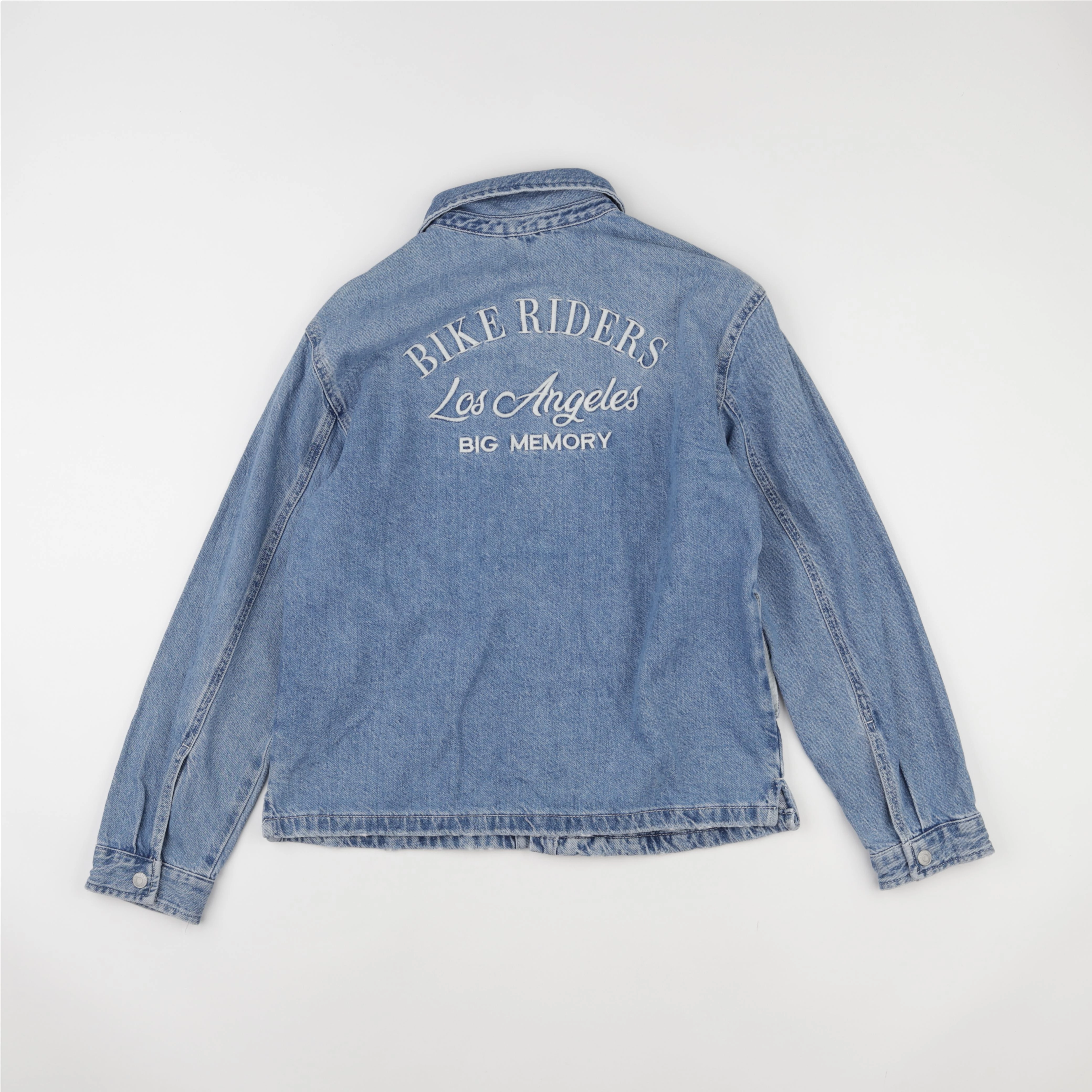 Zara - chemise imprimé au dos bleu - 13/14 ans