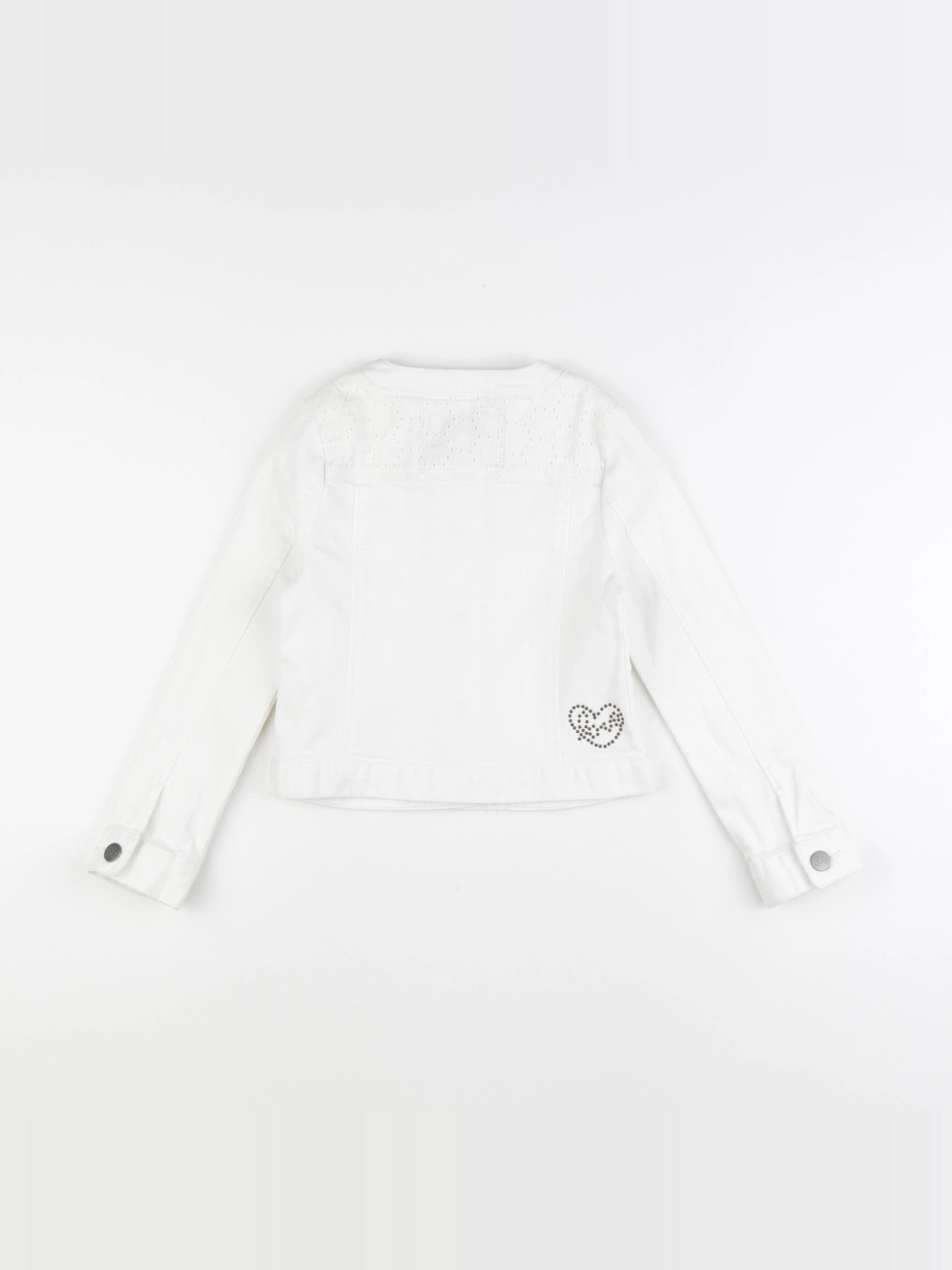 IKKS - veste imprimé au dos blanc - 6 ans