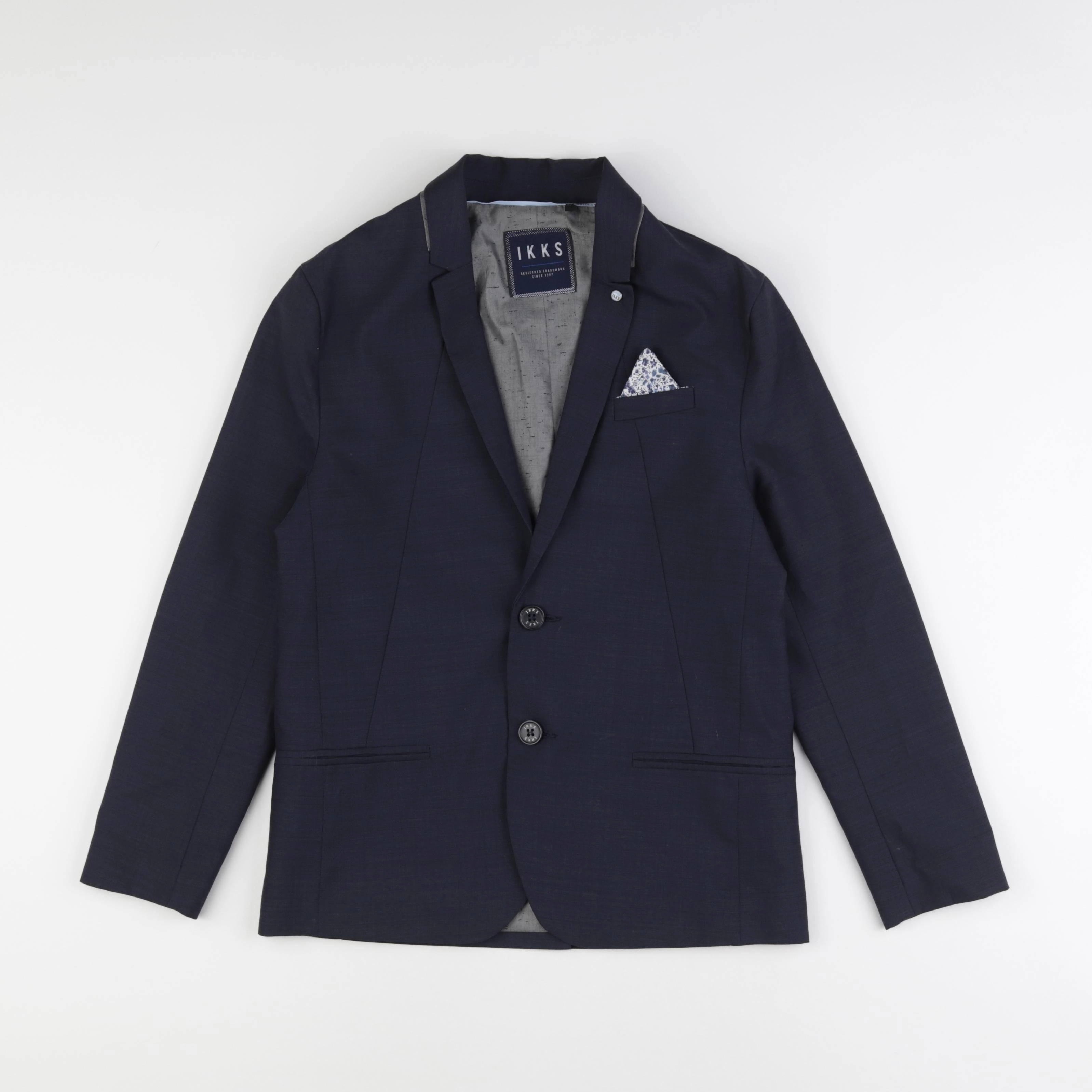 IKKS - veste bleu - 12 ans