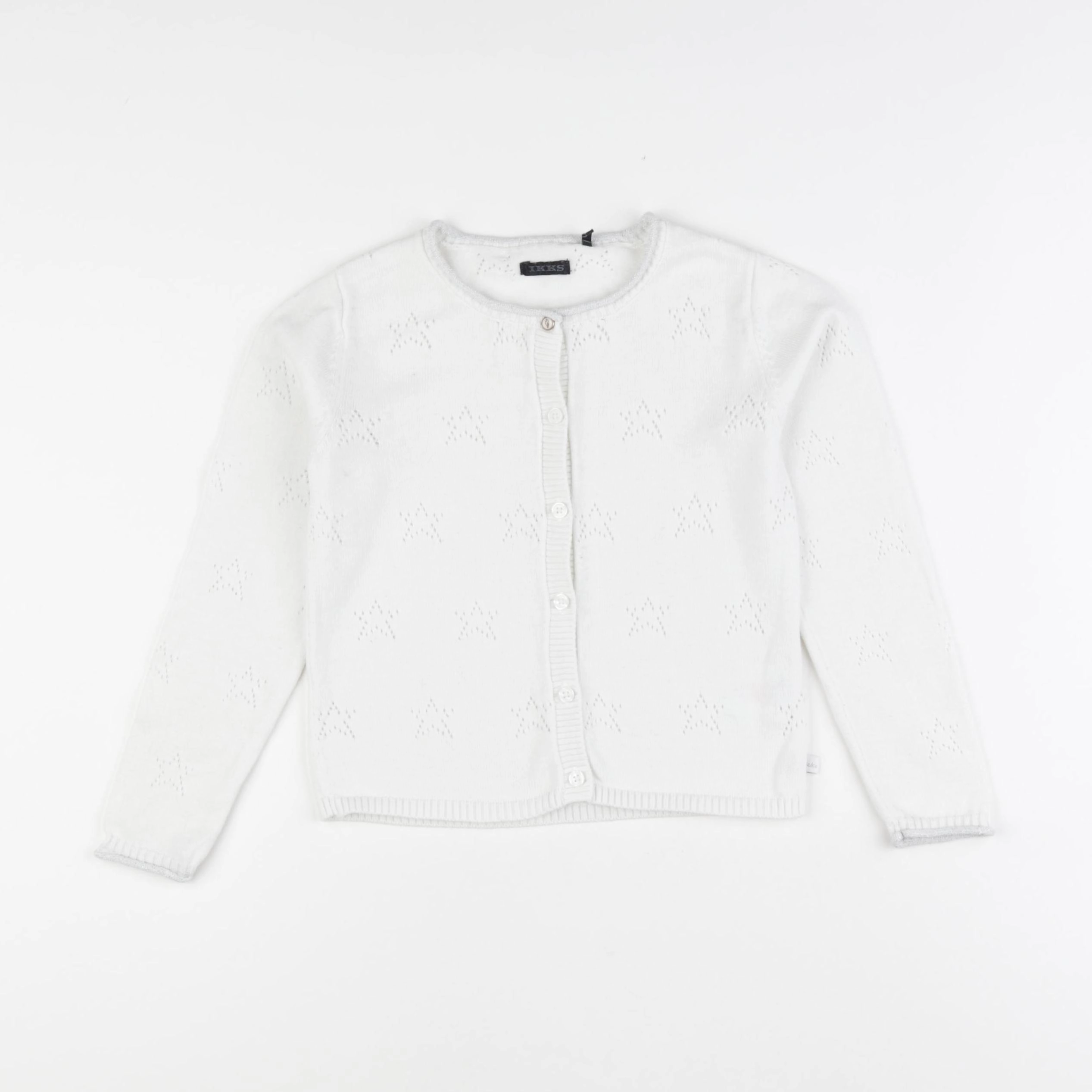 IKKS - gilet blanc - 6 ans
