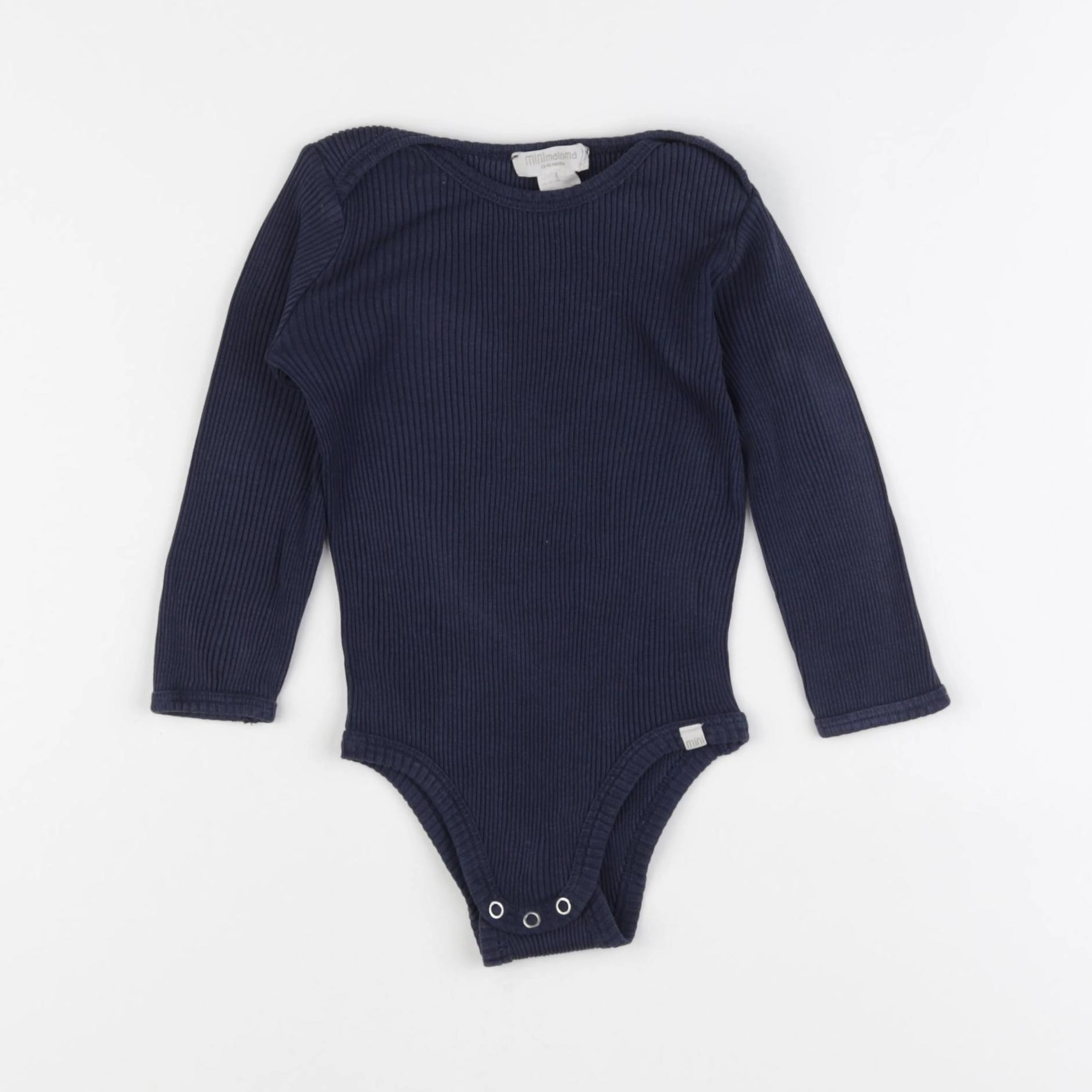 Minimalisma - body bleu - 12 mois