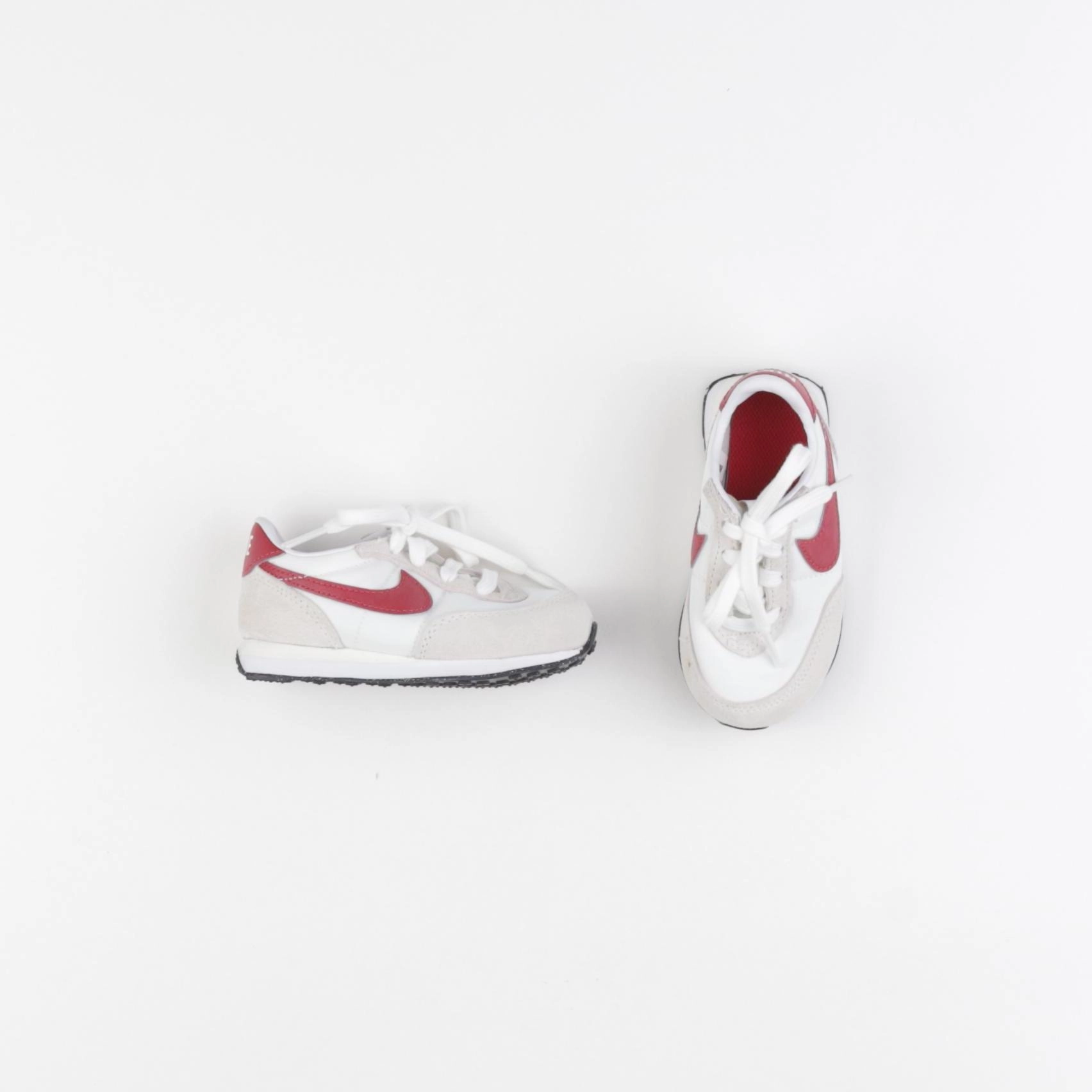 Nike - baskets beige, rouge - pointure 22