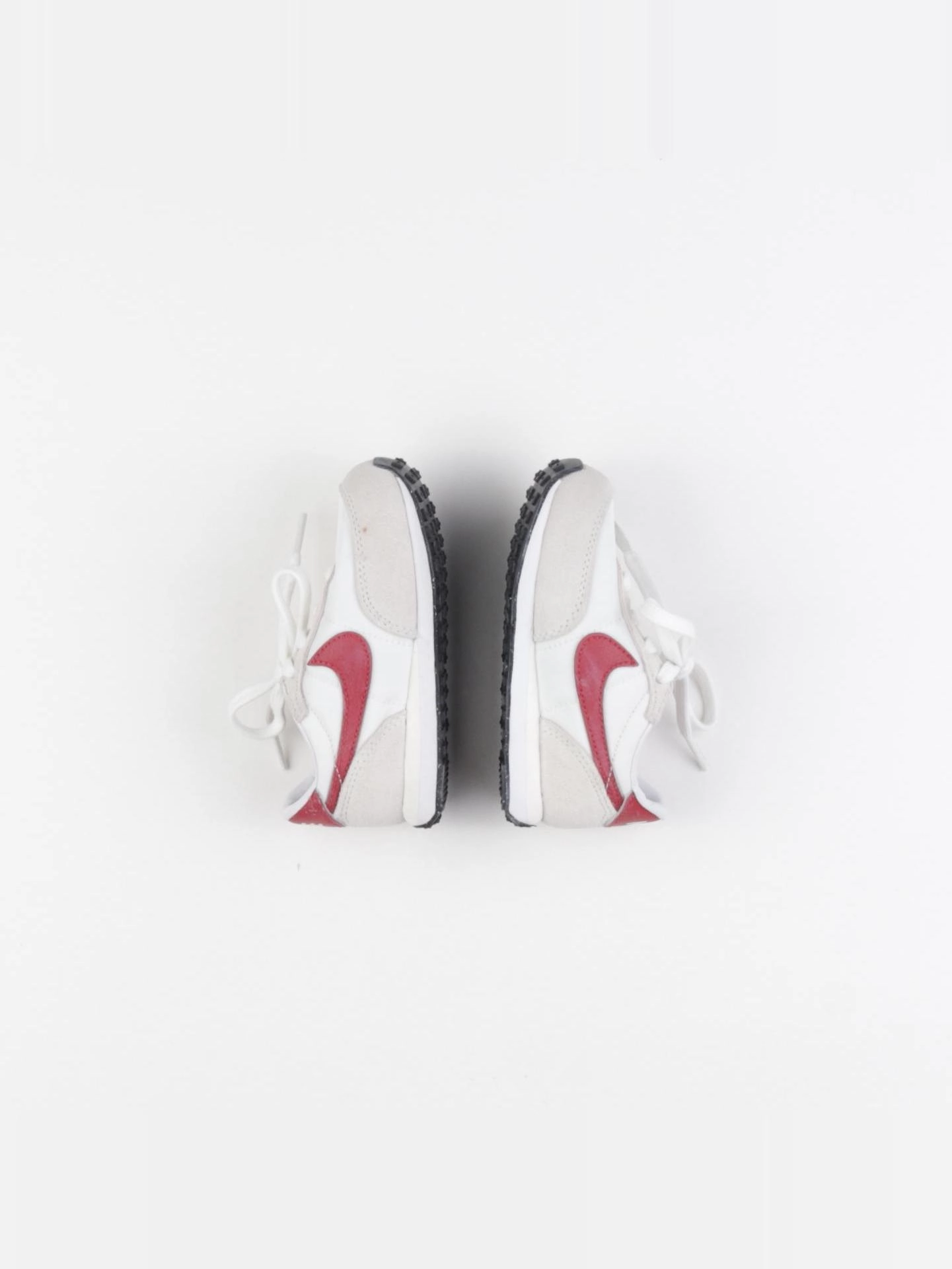 Nike - baskets beige, rouge - pointure 22