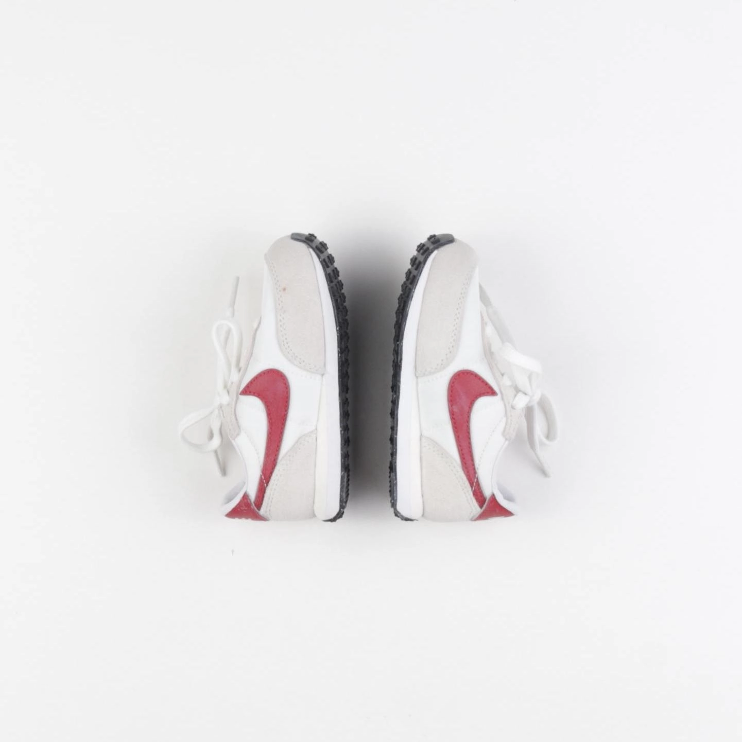 Nike - baskets beige, rouge - pointure 22