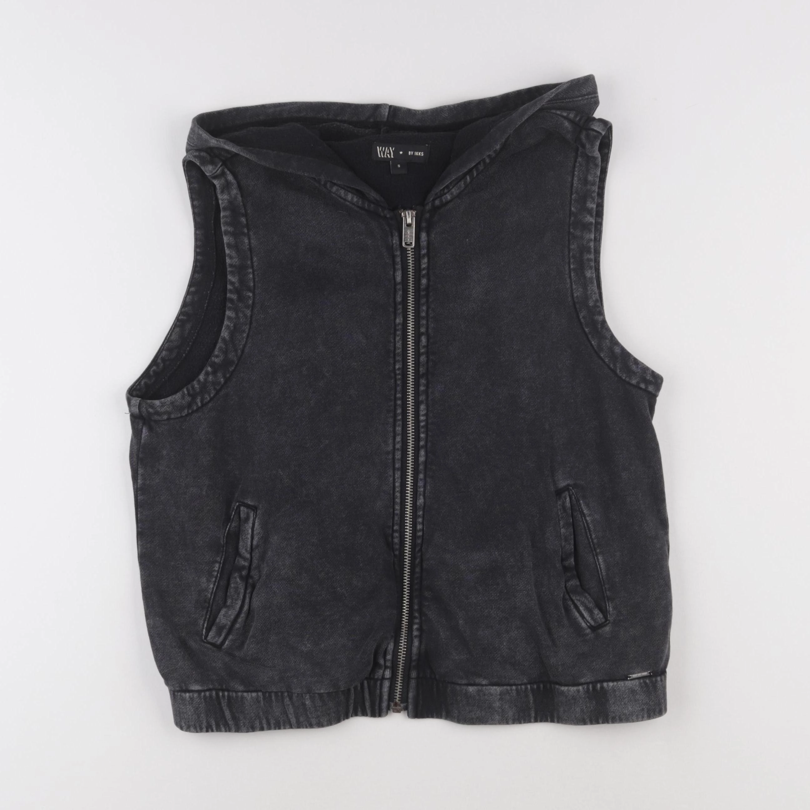IKKS - sweat gris - 14 ans