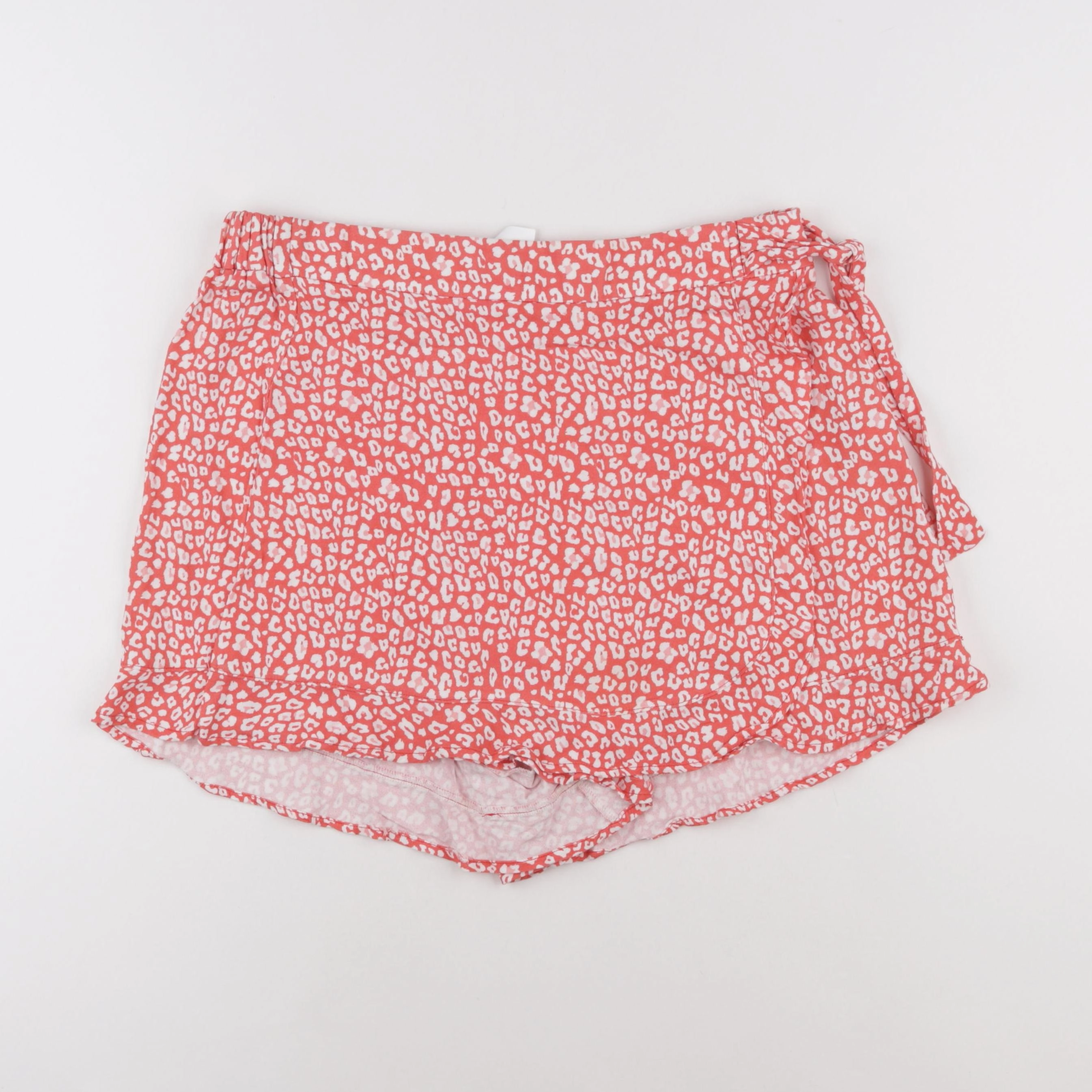 IKKS - jupe short rose, blanc - 16 ans