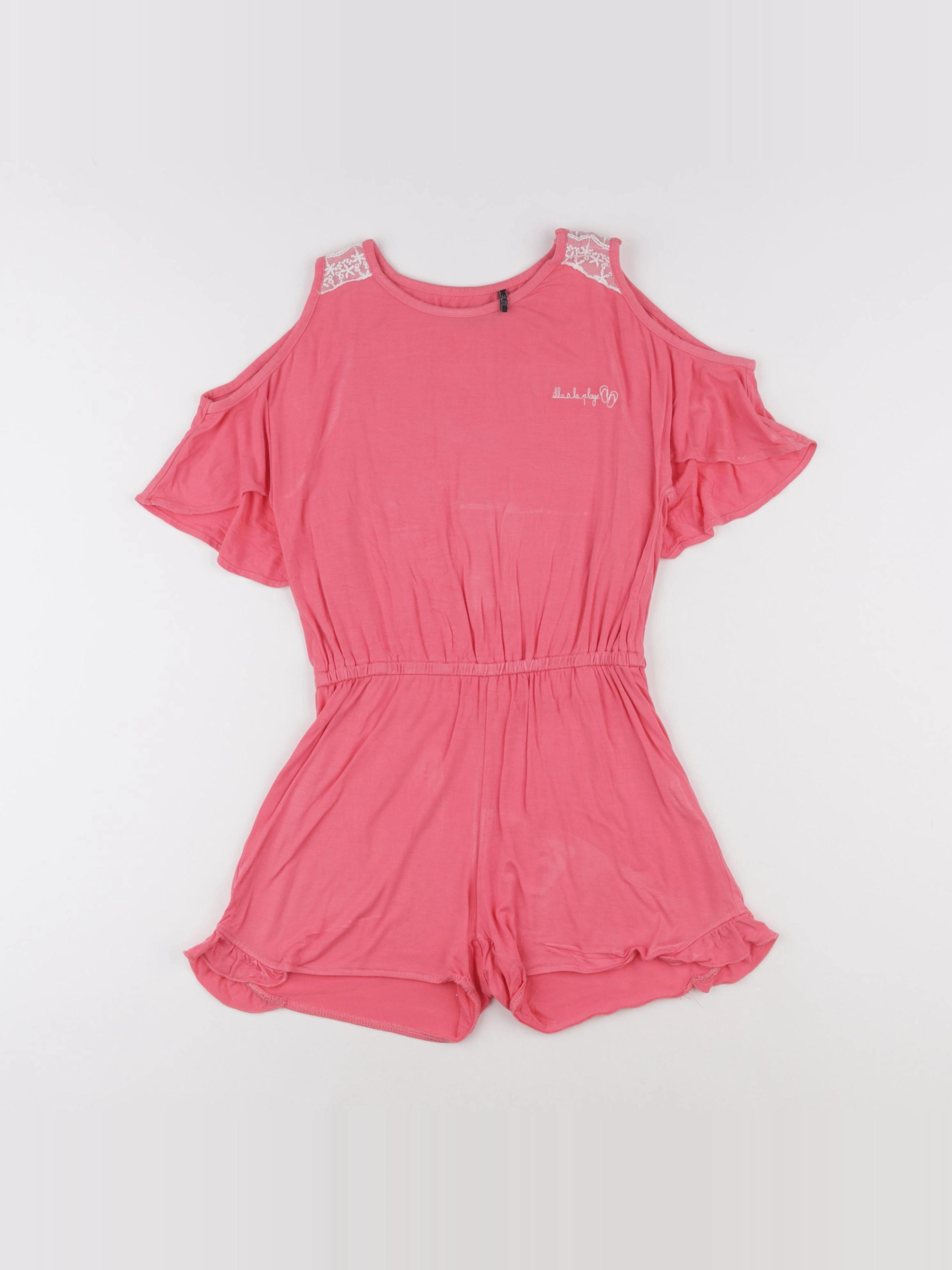 IKKS - combinaison rose - 8 ans