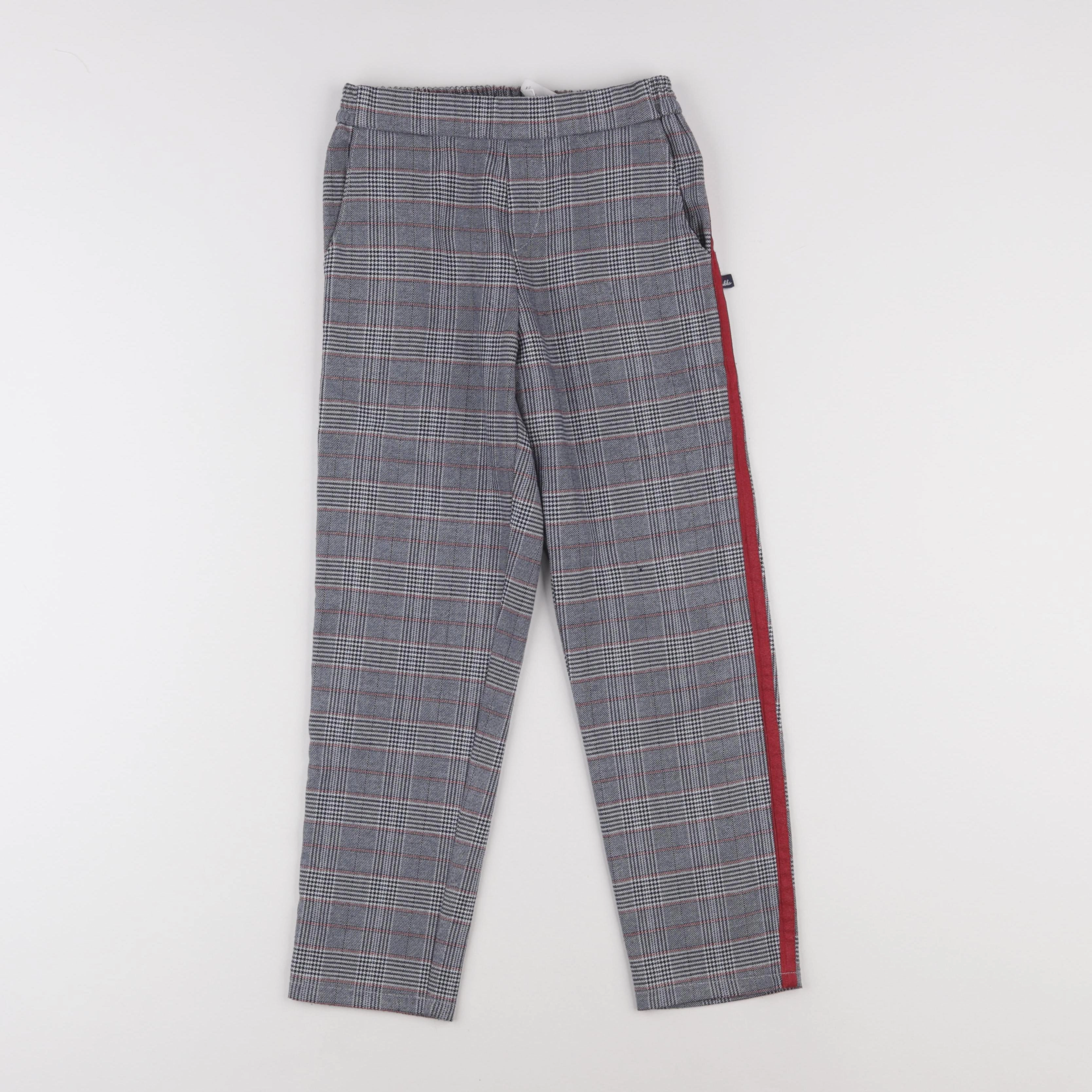 IKKS - pantalon gris - 8 ans